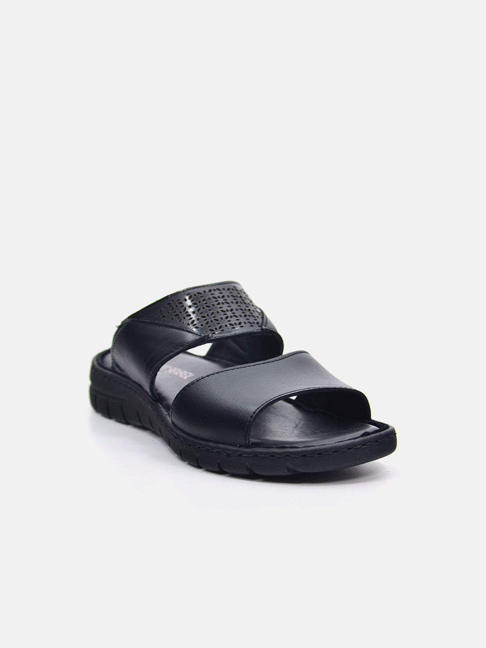 Josef Seibel Women's Slider Sandals #color_Black