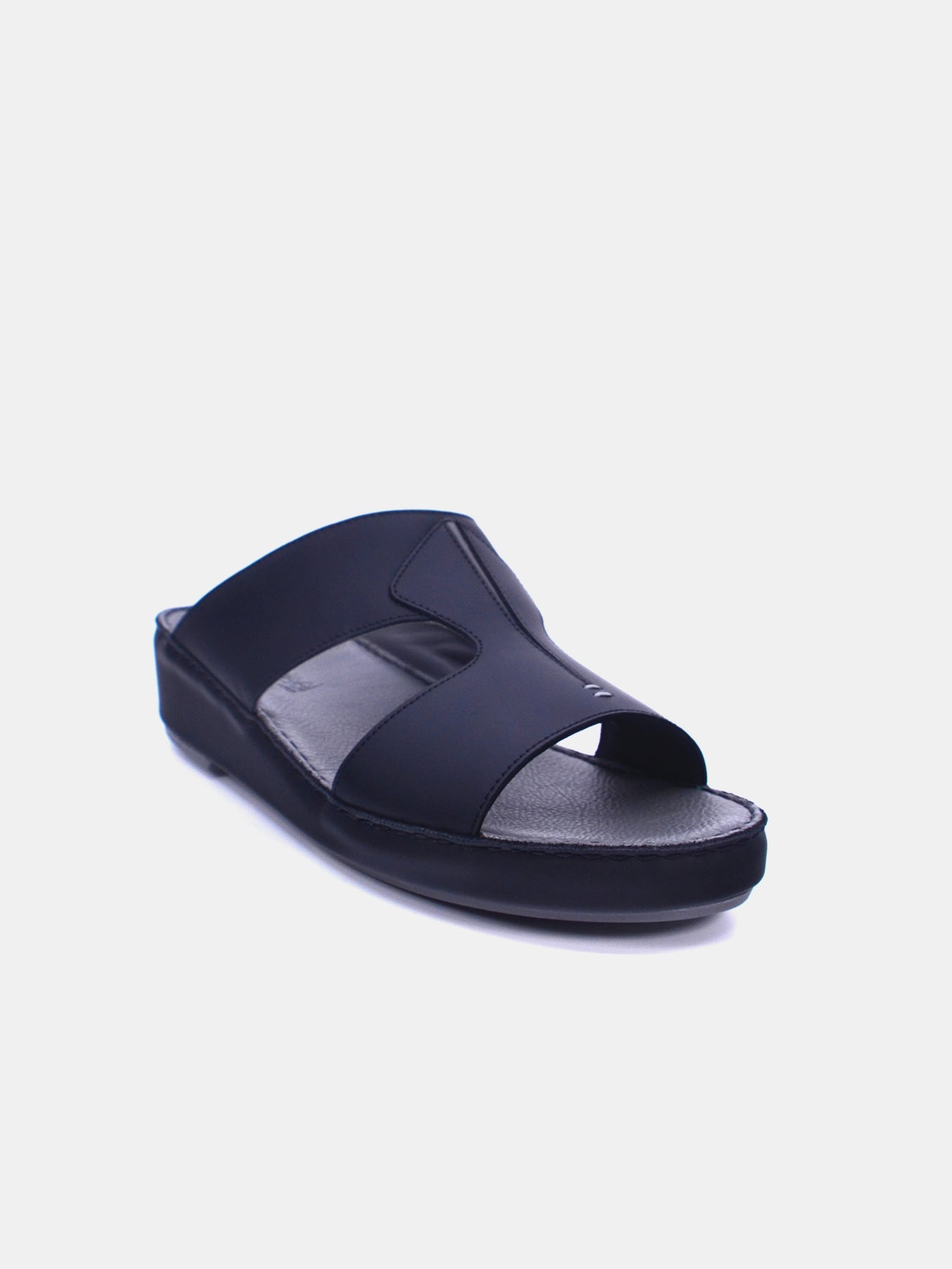 Barjeel Uno SP-101 Men's Sandals #color_Black
