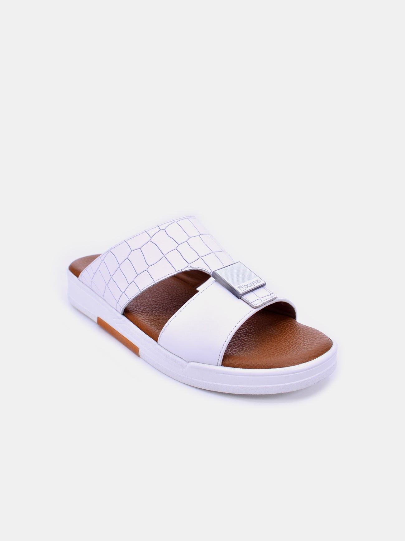 Barjeel Uno BJM 14 Men's Sandals #color_White