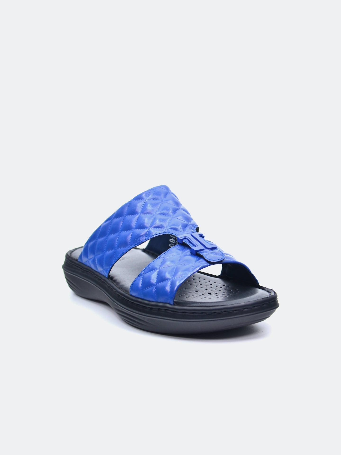 Barjeel Uno 21410-4 Men's Arabic Sandals #color_Blue