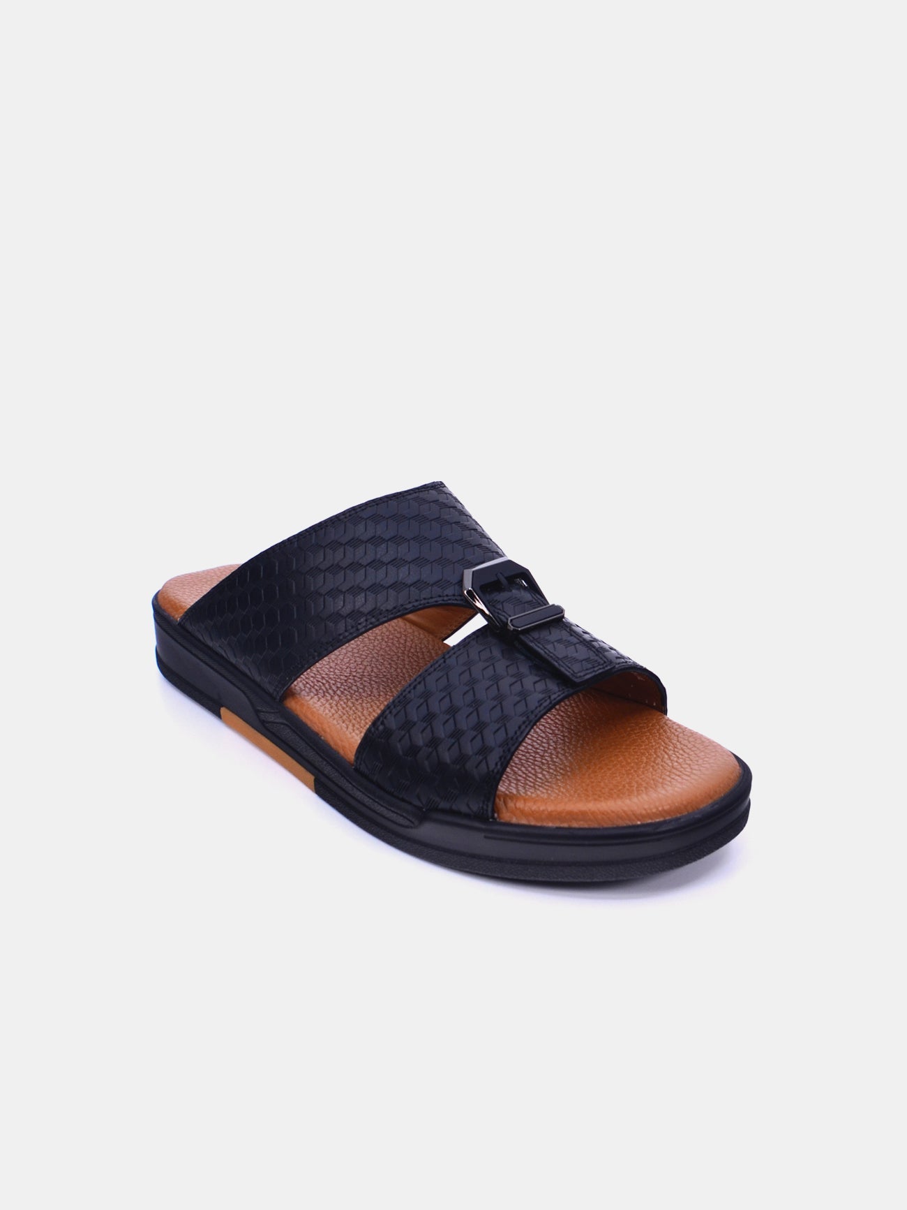 Barjeel Uno BJM 11 Men's Sandals #color_Black