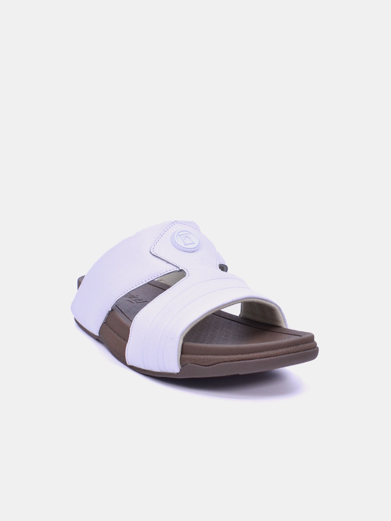 Barjeel Uno 20249 Men's Arabic Sandals #color_White