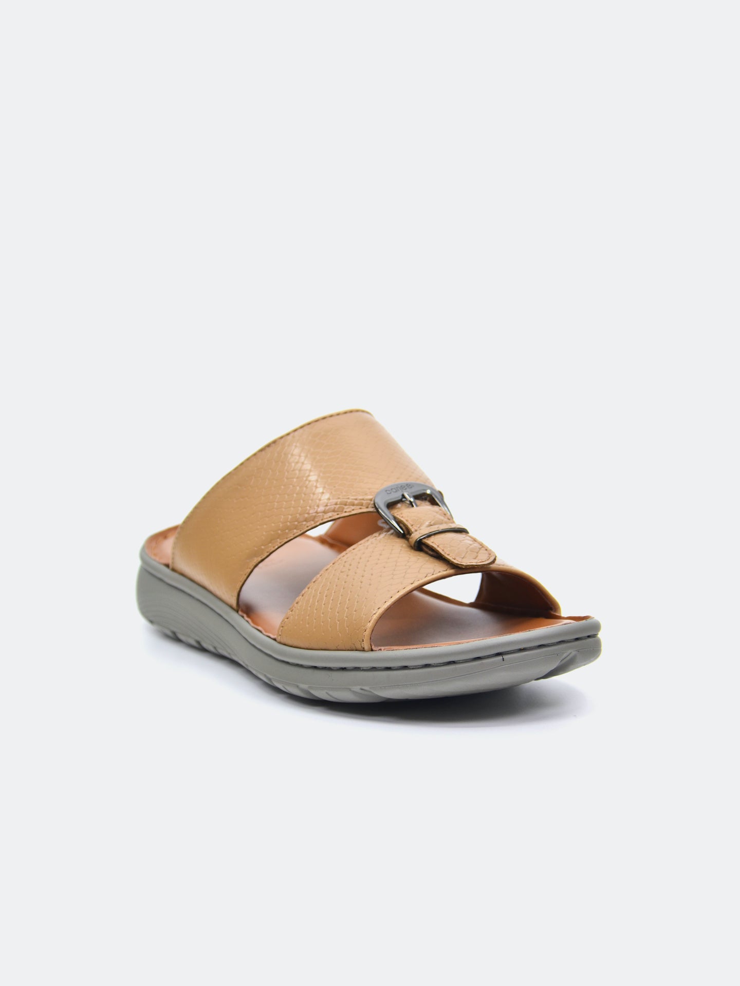 Barjeel Uno 29550-1 Men's Arabic Sandals #color_Beige