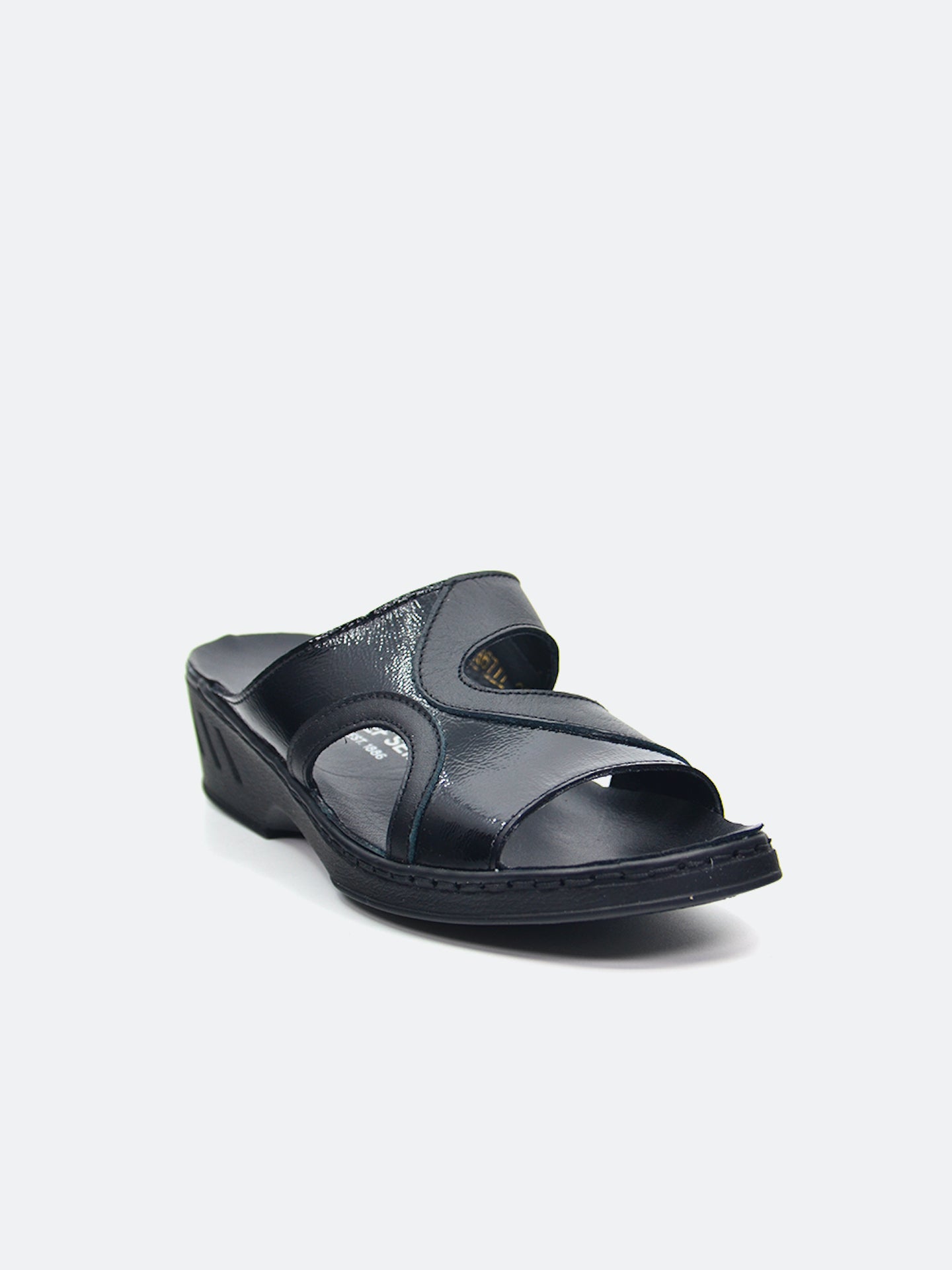 Josef Seibel Women's Flat Sandals #color_Black