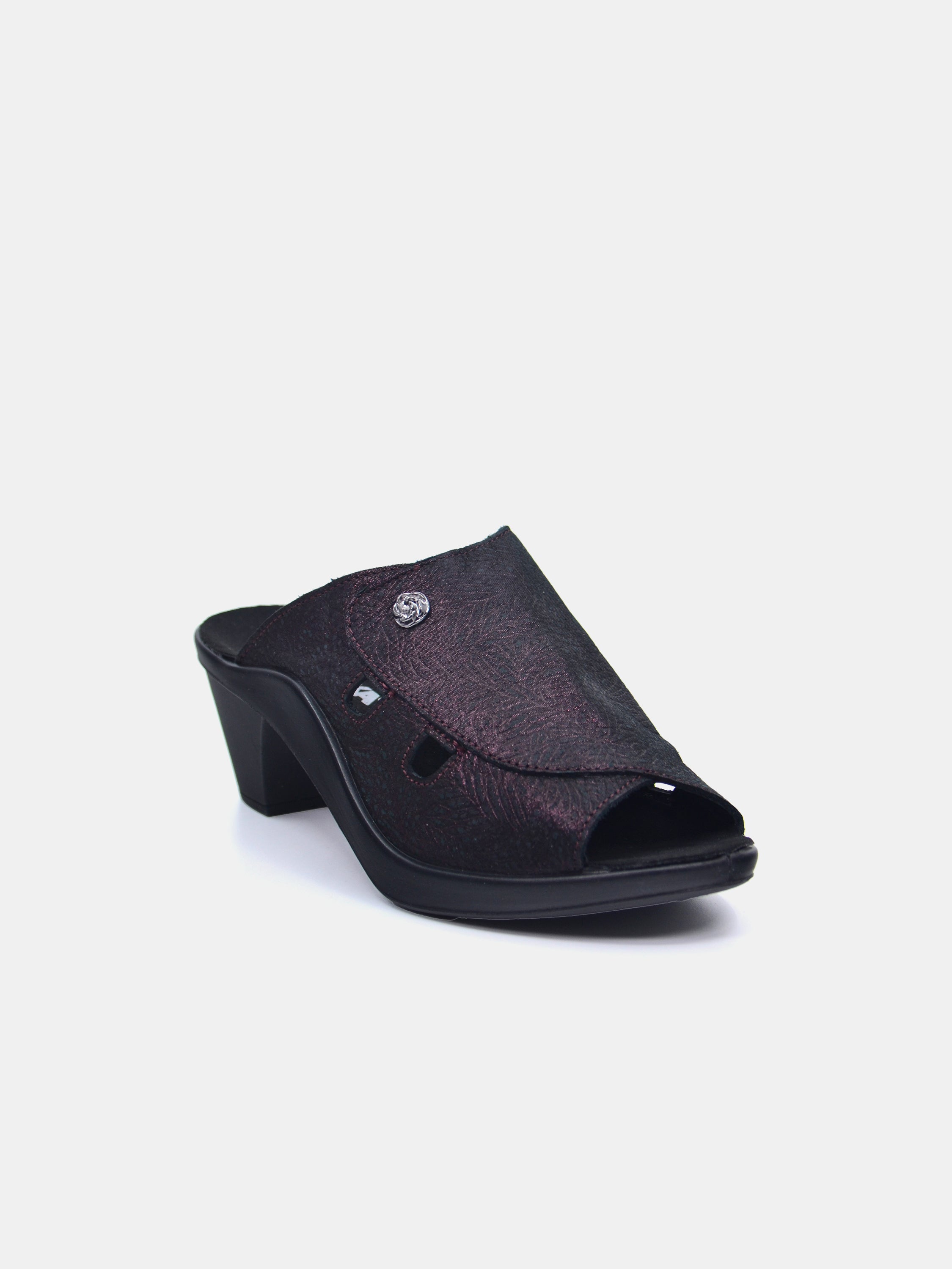 Romika 27140 Women's Heeled Sandals #color_Maroon