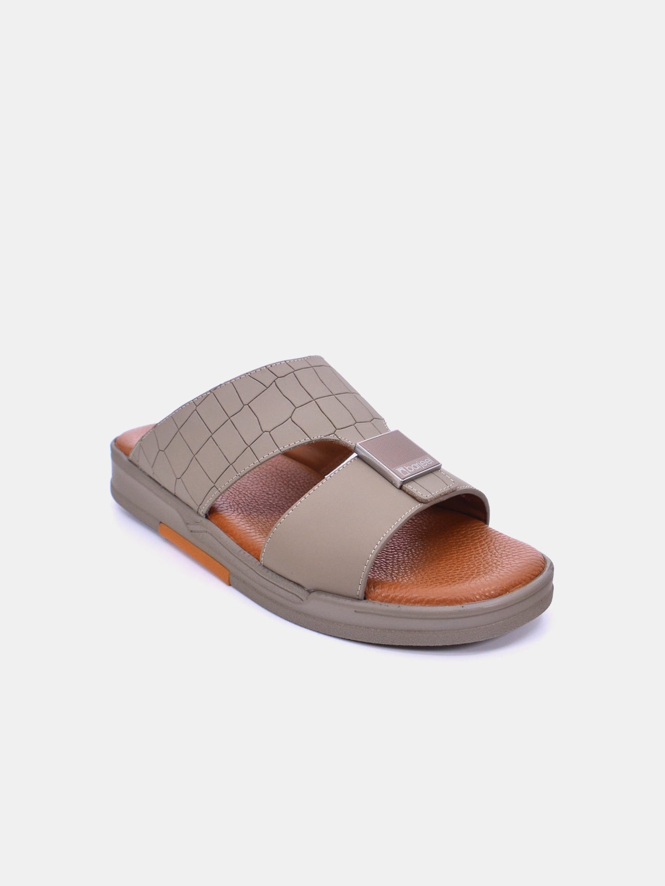 Barjeel Uno BJM 14 Men's Sandals #color_Beige