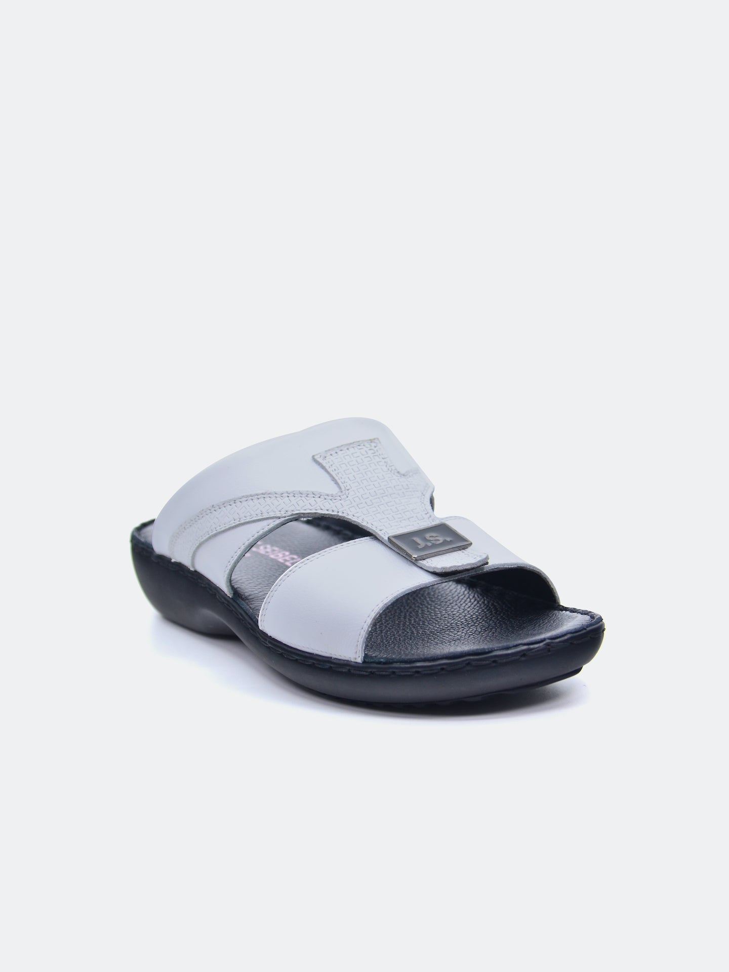 Josef Seibel Men's Slider Sandals #color_White