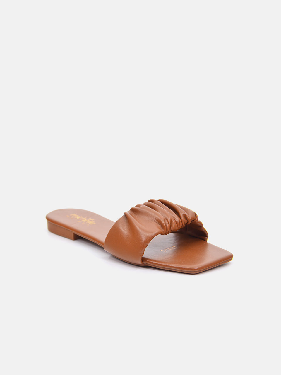 Michelle Morgan 114RJ807 Women's Flat Sandals #color_Brown