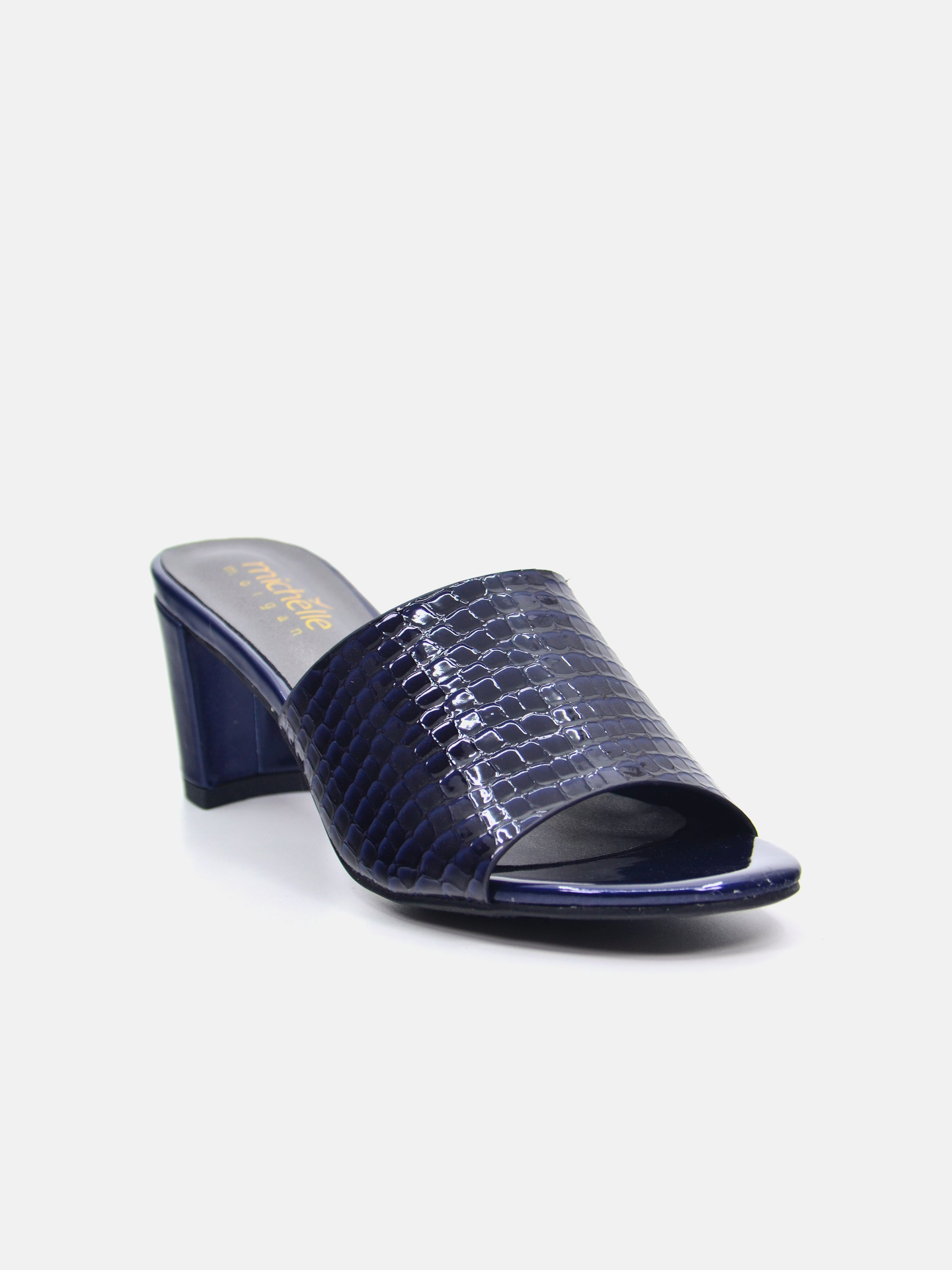 Michelle Morgan 914RJ191 Women's Heeled Sandals #color_Navy