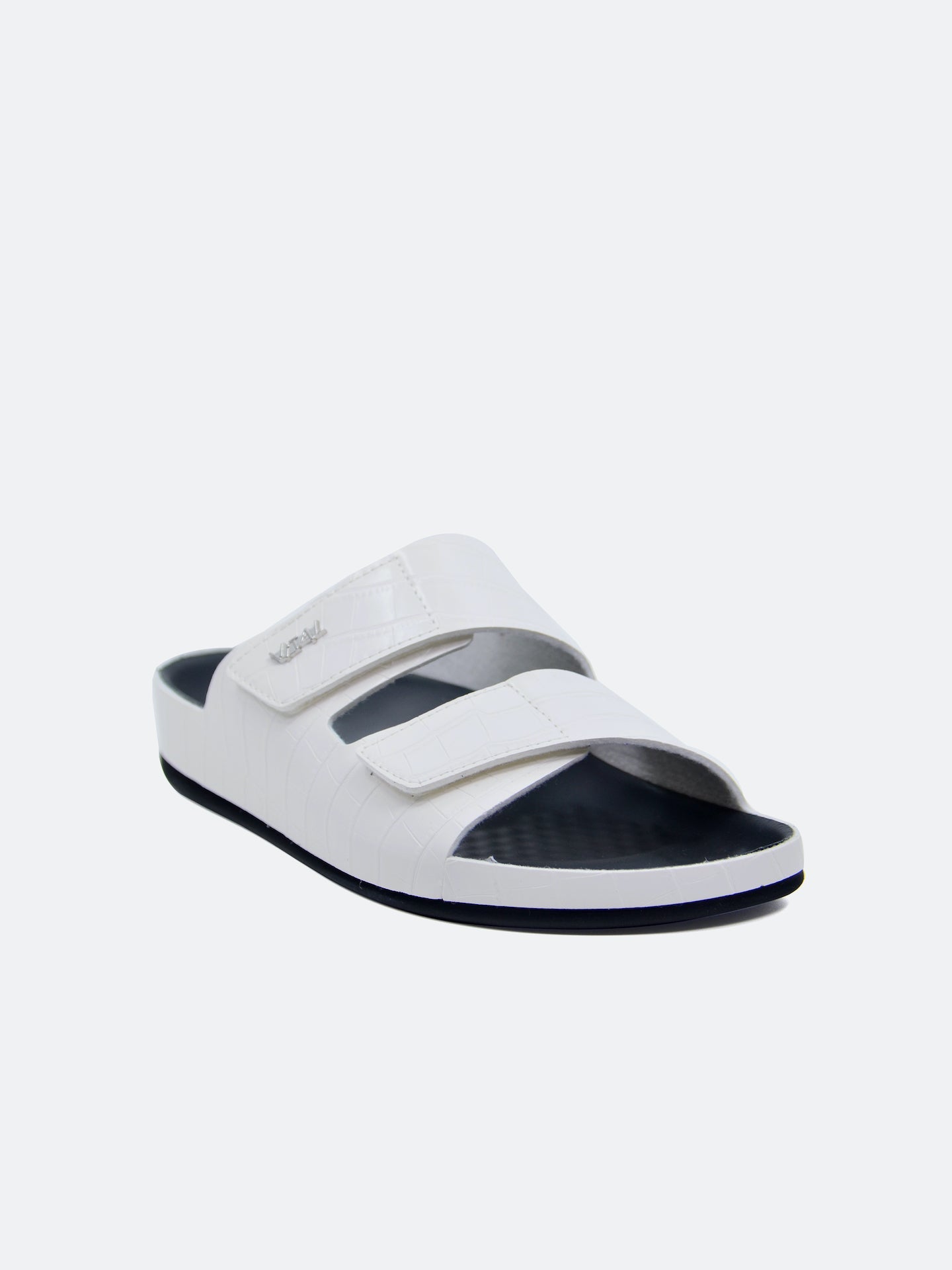 Vital 0938SY Men's Slider Sandals #color_White