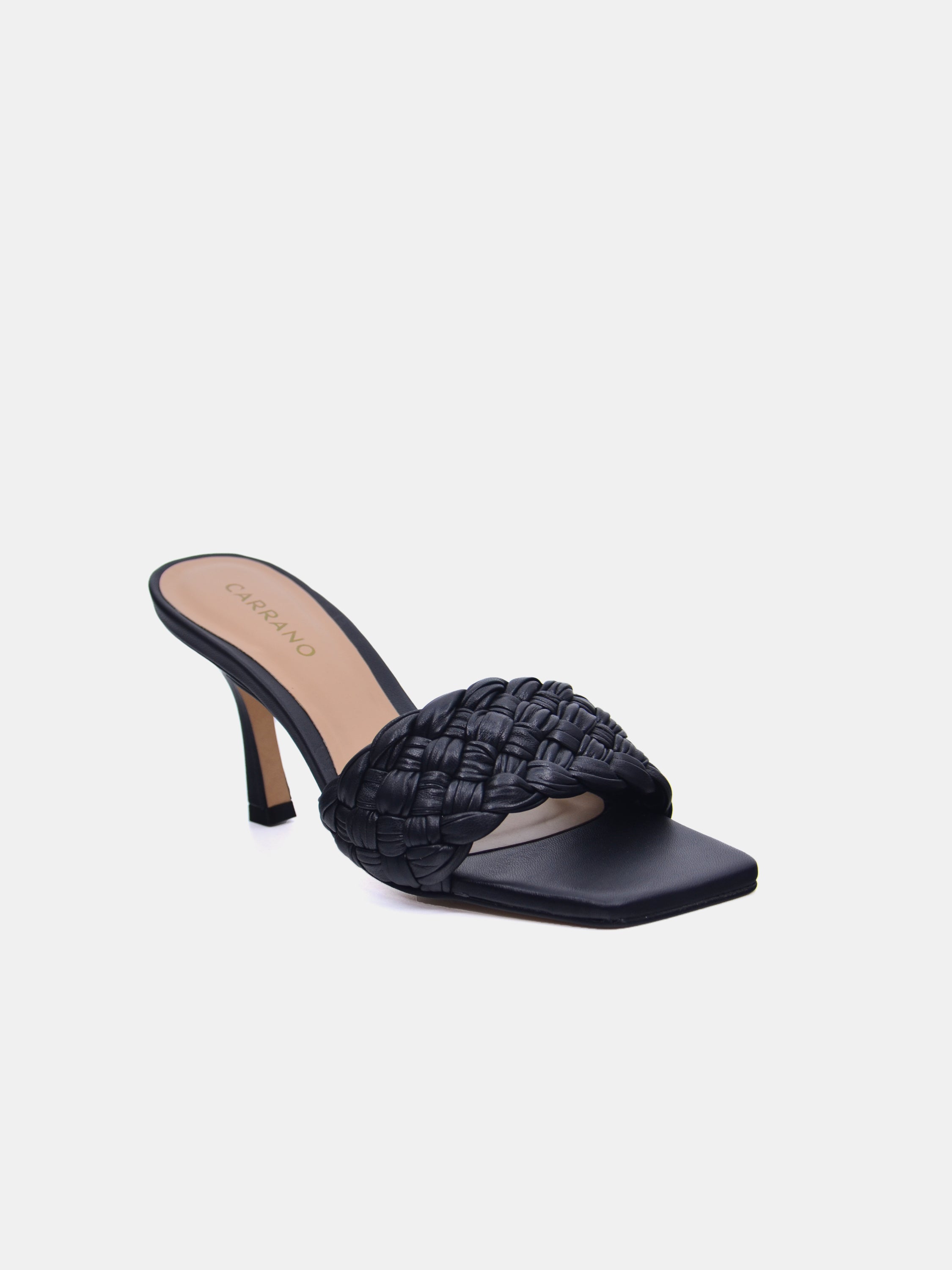 Carrano 321035 Women's Heeled Sandals #color_Black