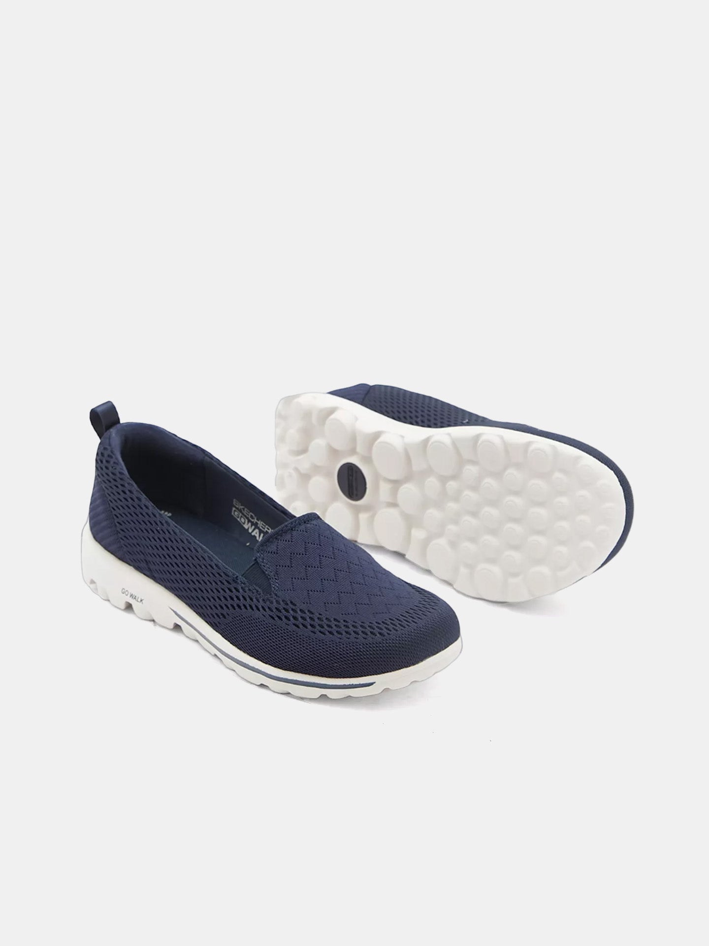 Skechers Women's Go Walk Classic - Talia Shoes #color_Navy