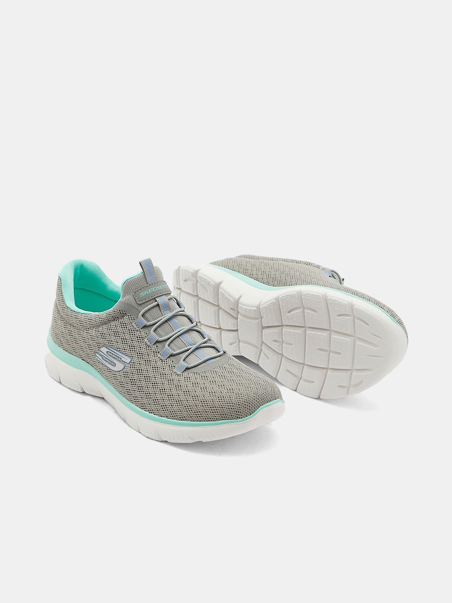 Skechers Women's Summits - Passion Up Trainers #color_Grey