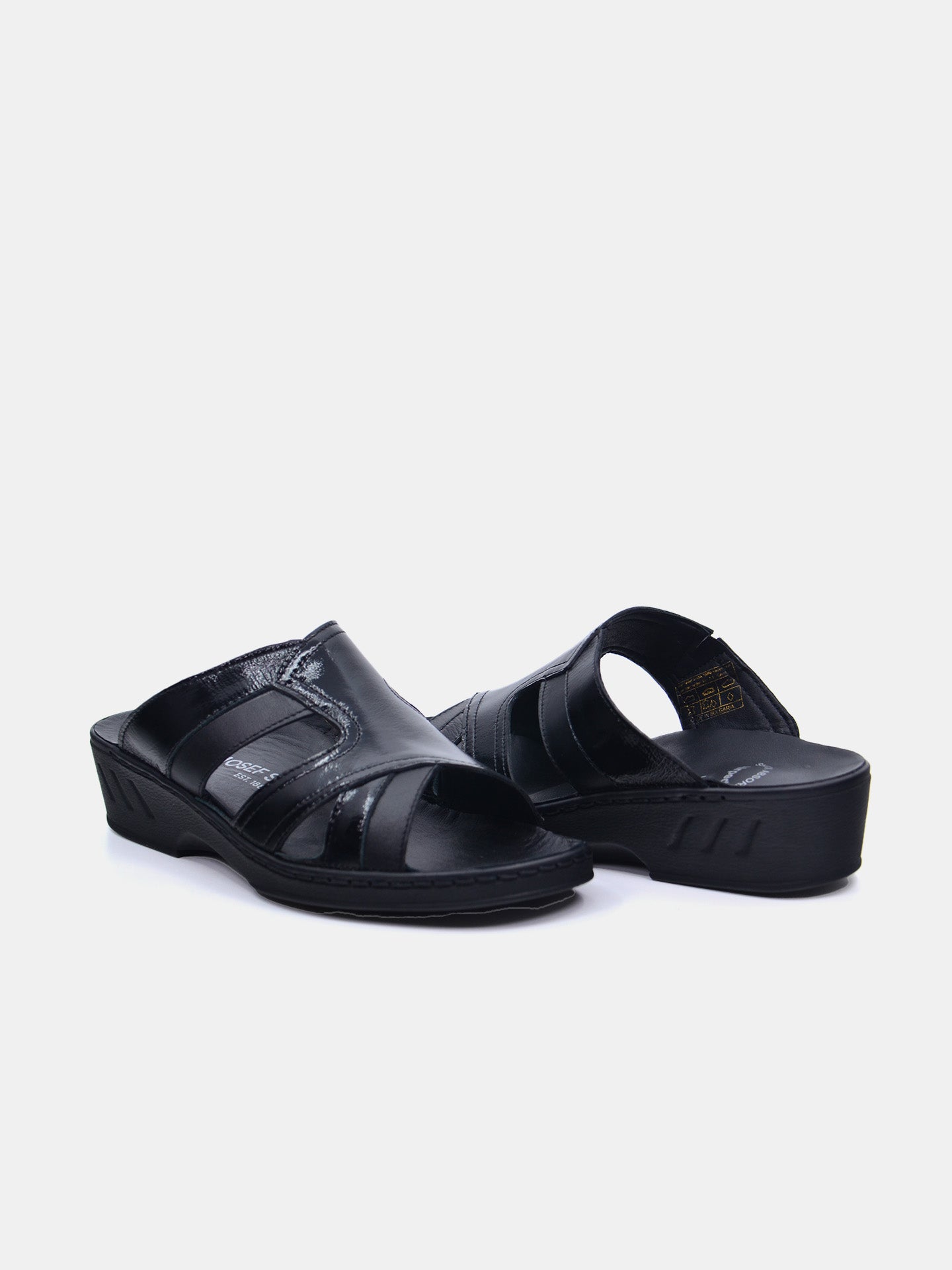 Josef Seibel 08845AR Women's Slider Sandals #color_Black
