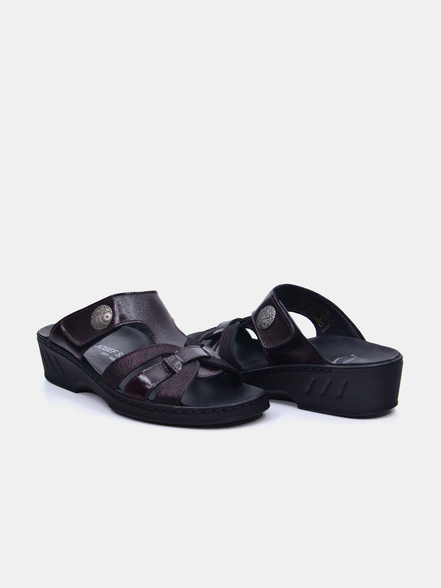 Josef Seibel 08809AR Women's Slider Sandals #color_Maroon