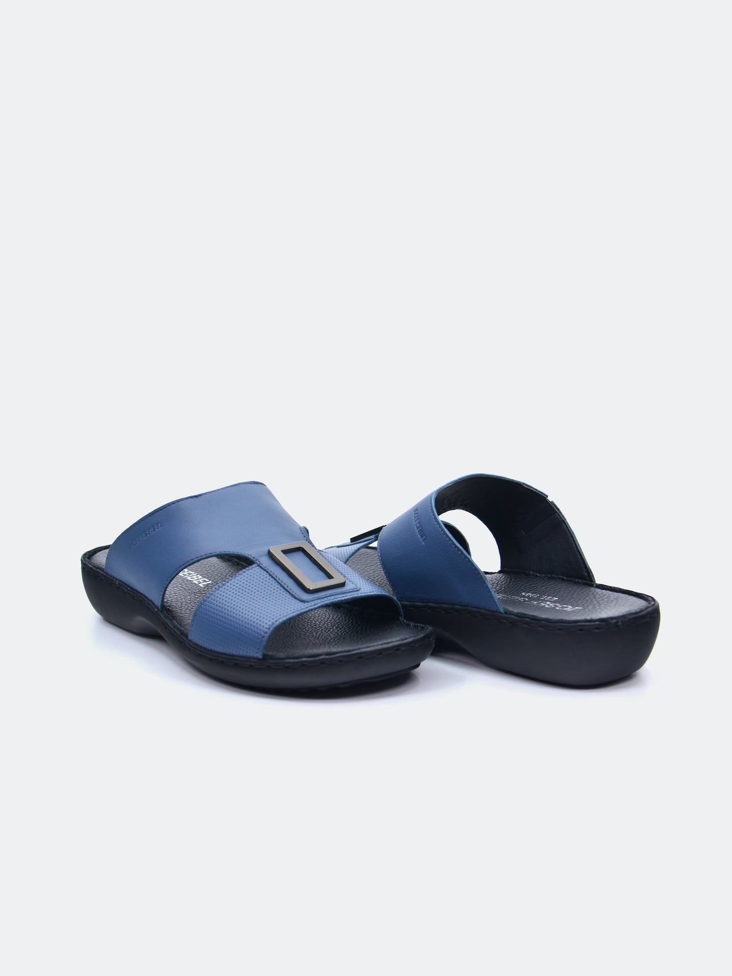 Josef Seibel Men's Slider Sandals #color_Navy