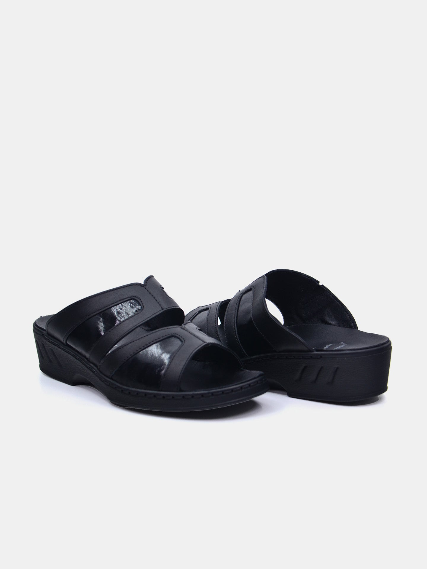 Josef Seibel 08834AR Women's Slider Sandals #color_Black
