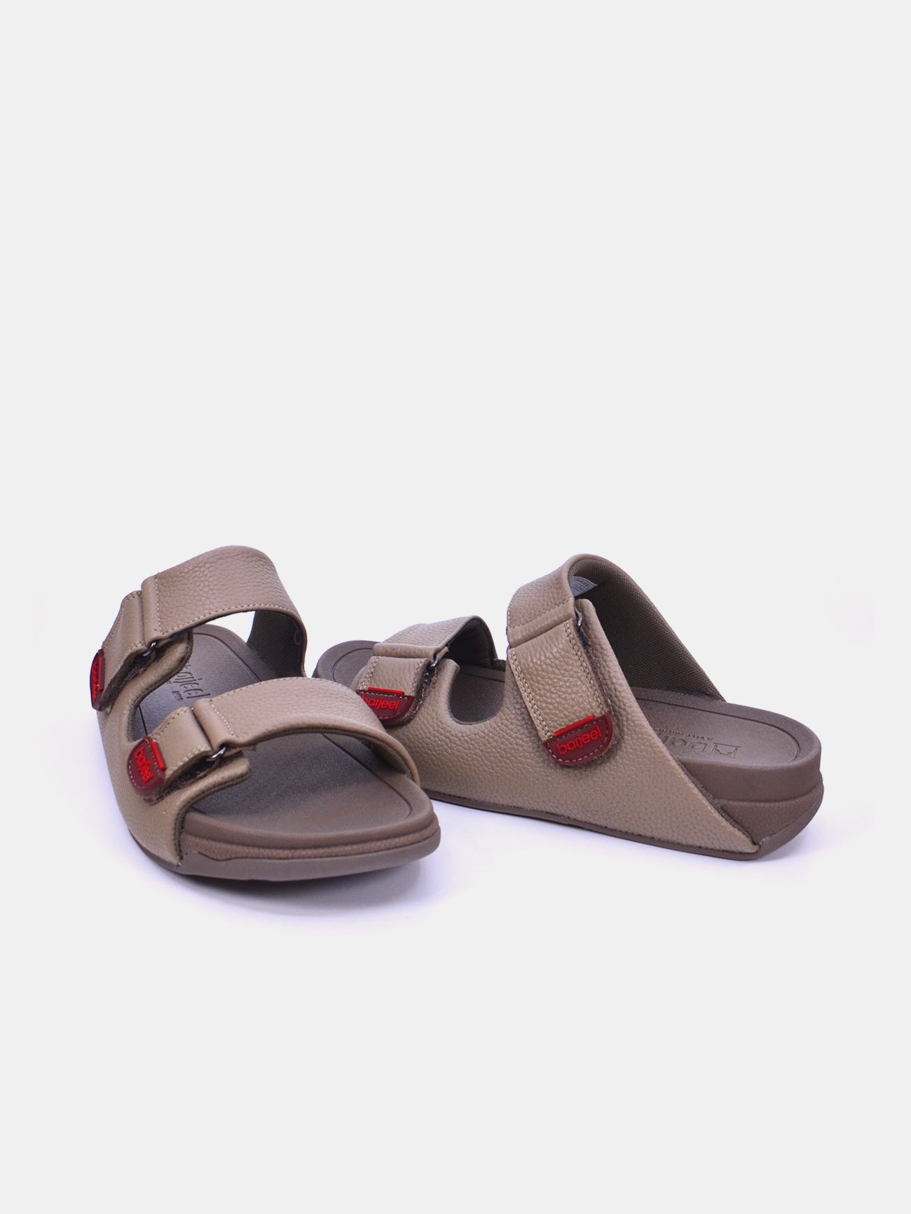 Barjeel Uno 20272 Men's Arabic Sandals #color_Taupe