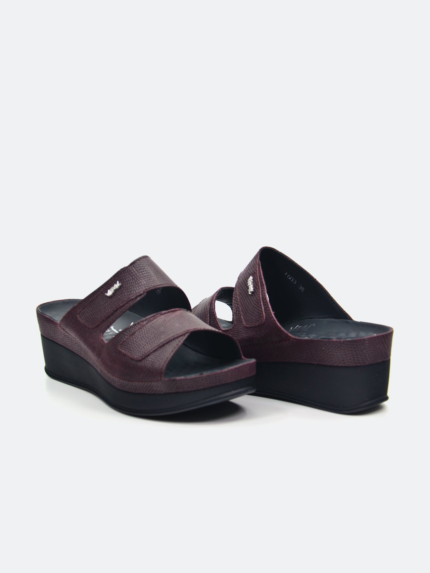 Vital Women's Platform Sandals #color_Maroon