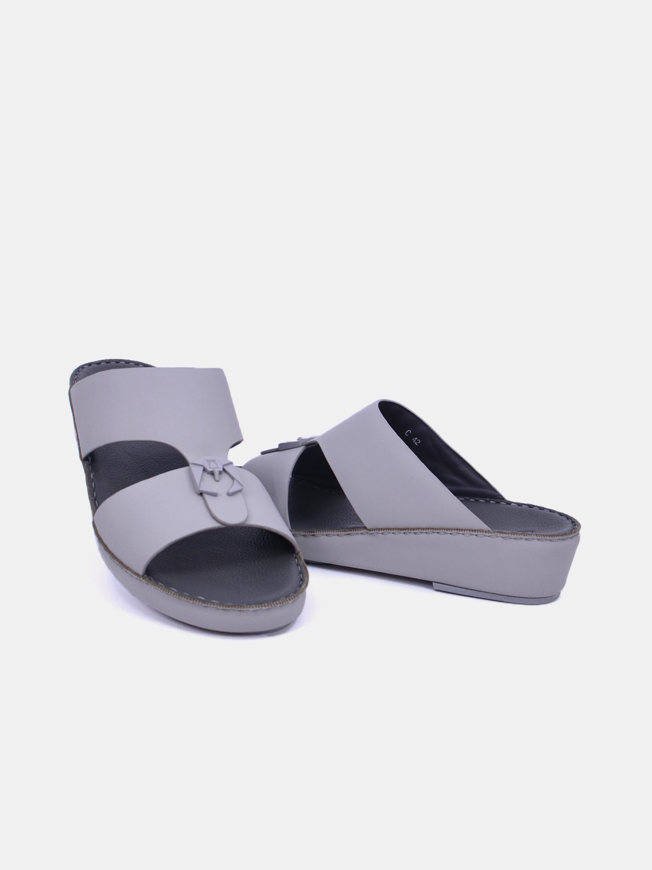 Barjeel Uno Men's Sandals #color_Grey