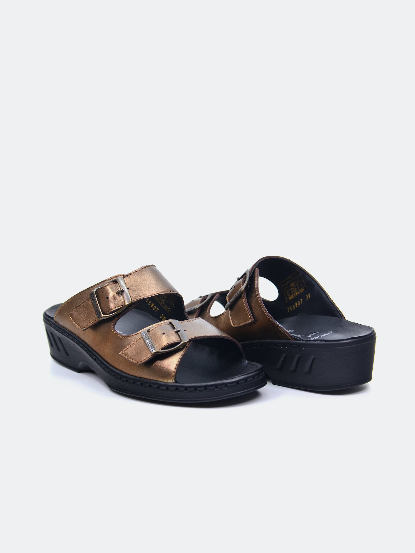 Josef Seibel Women's Flat Sandals #color_Brown