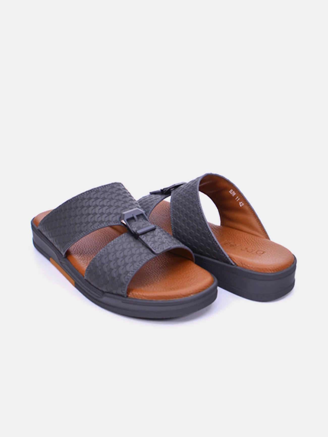 Barjeel Uno BJM 11 Men's Sandals #color_Grey