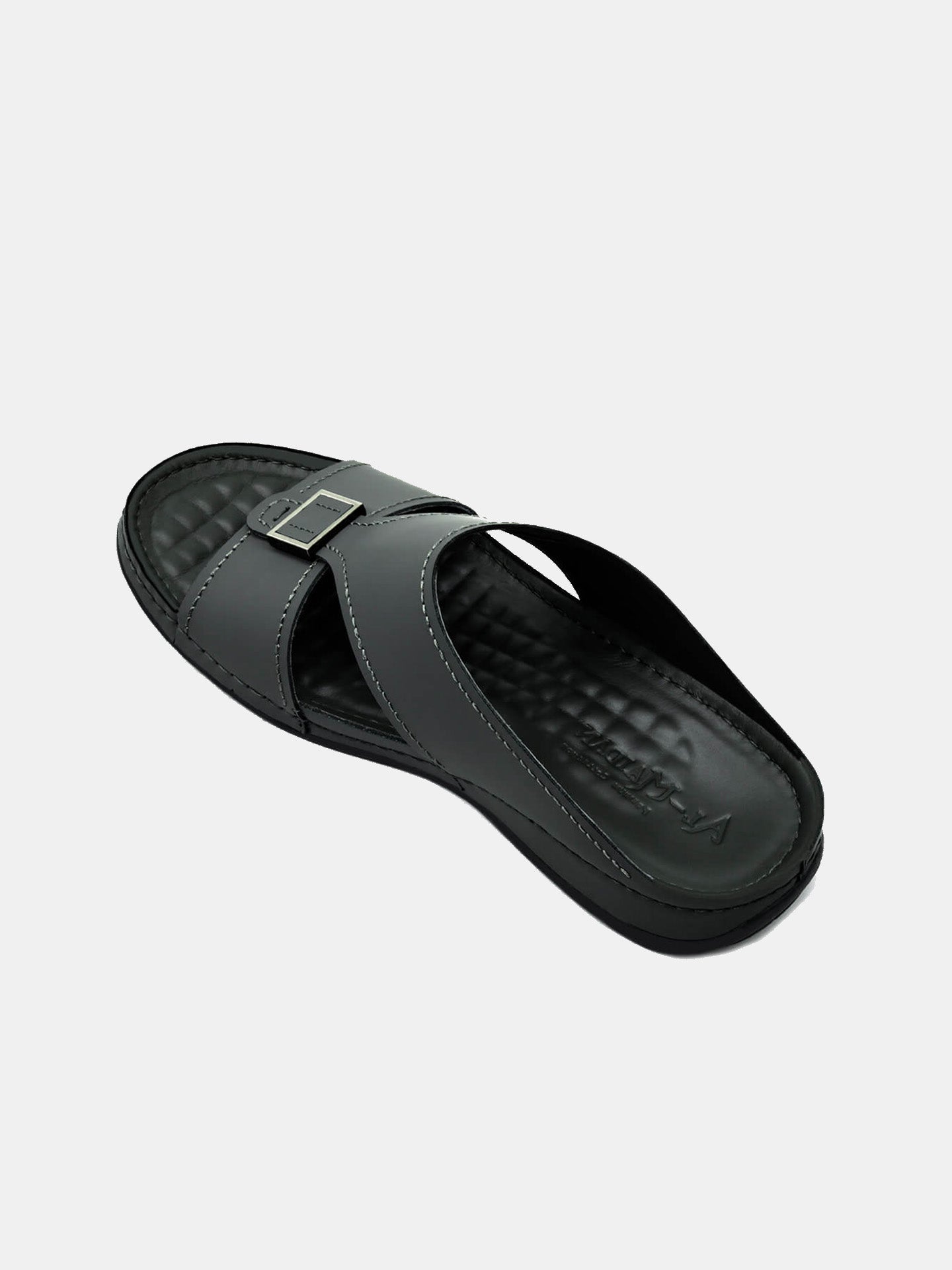 Al Maidan K-793 Men's Arabic Sandals #color_Grey