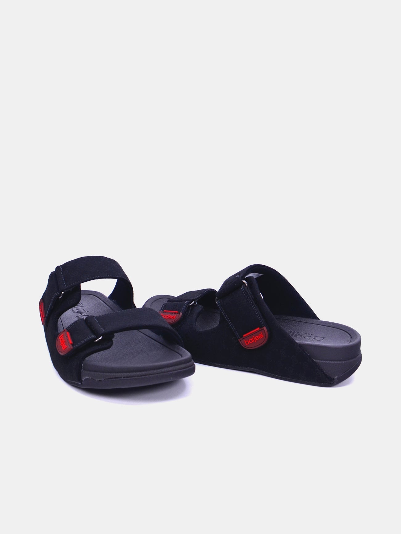 Barjeel Uno 20272-2 Men's Arabic Sandals #color_Black