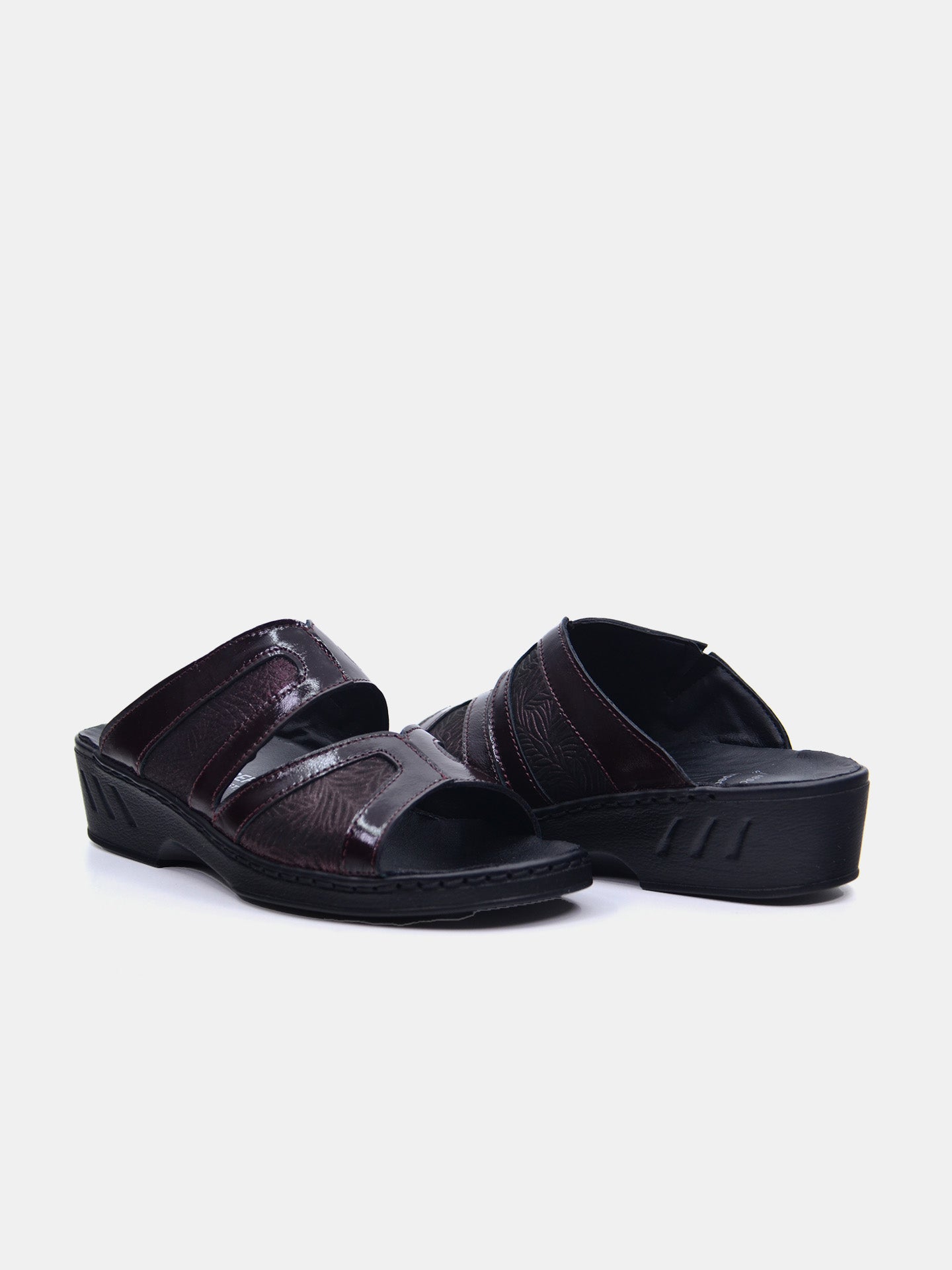 Josef Seibel 08834AR Women's Slider Sandals #color_Maroon