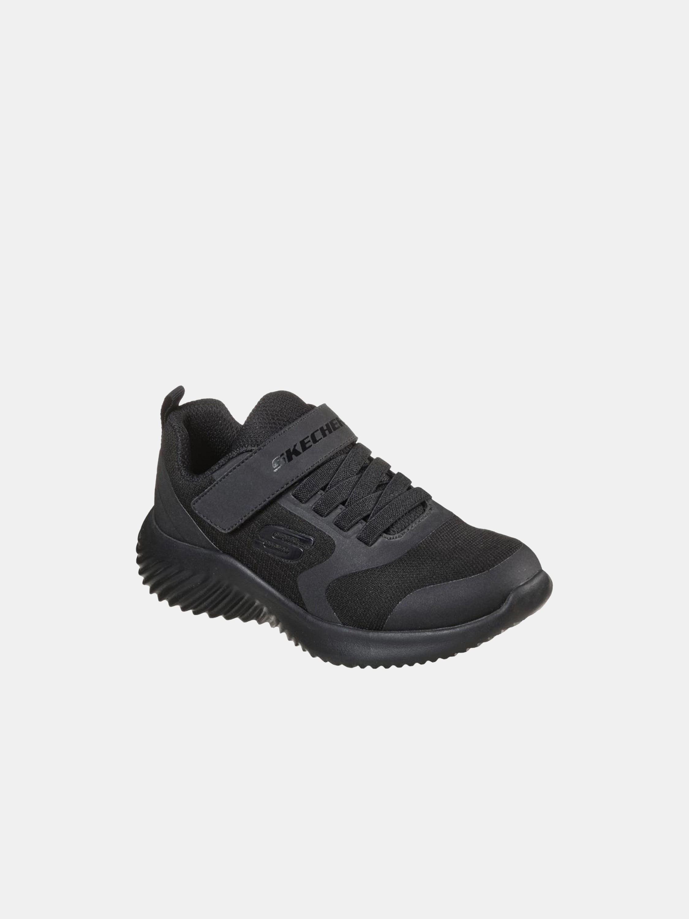 Skechers Boys Bounder - Gorven Shoes #color_Black