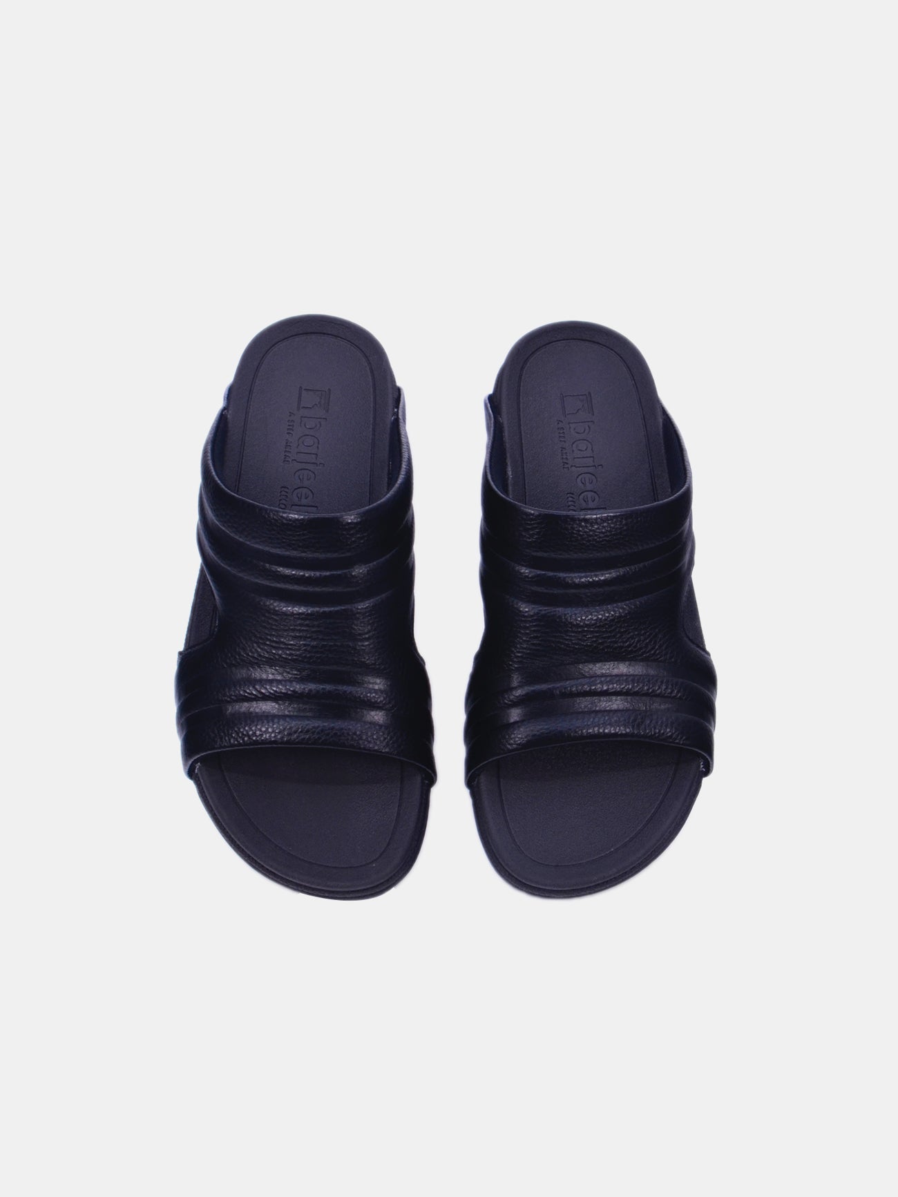 Barjeel Uno 20254 Men's Arabic Sandals #color_Black