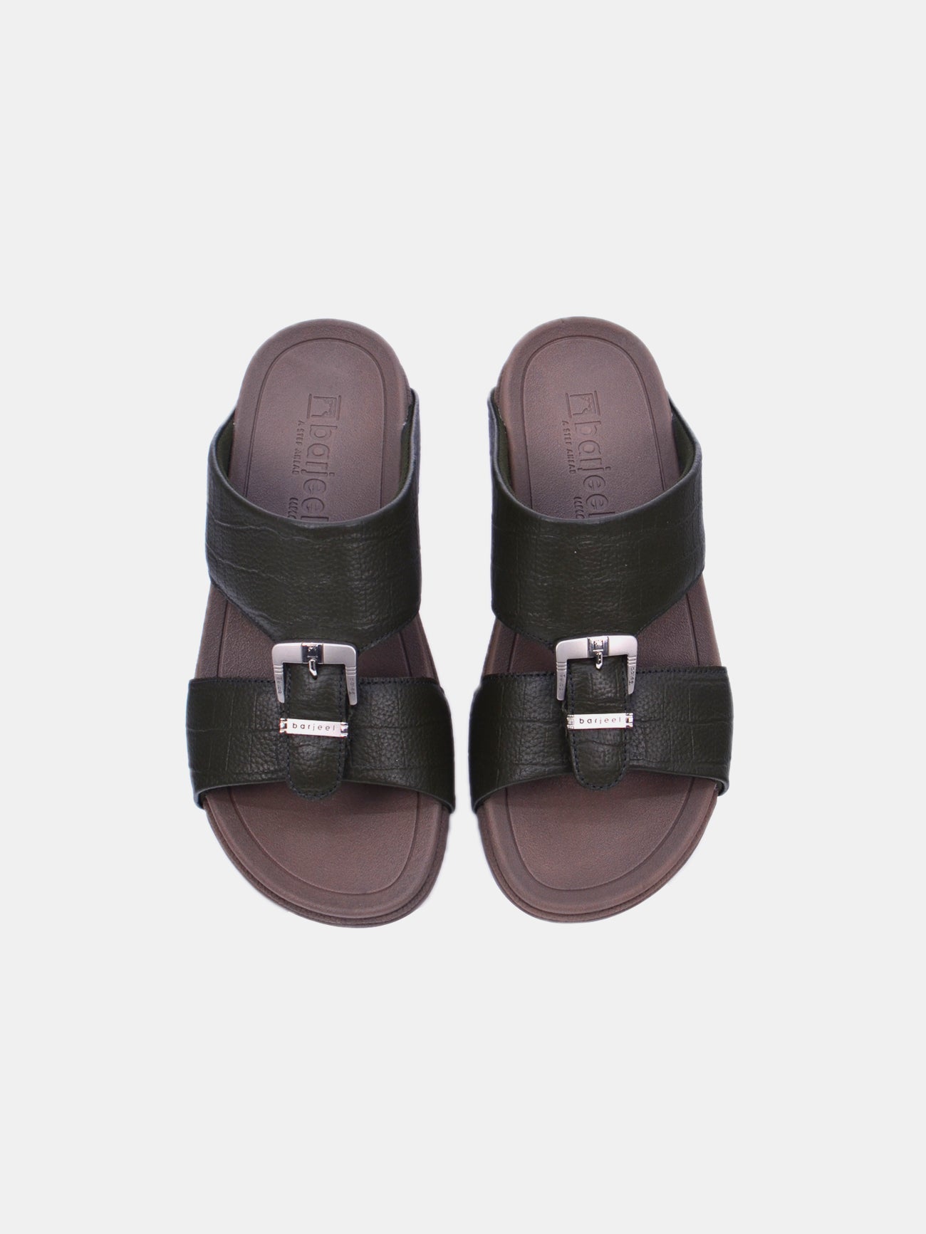 Barjeel Uno 20295 Men's Arabic Sandals #color_Green