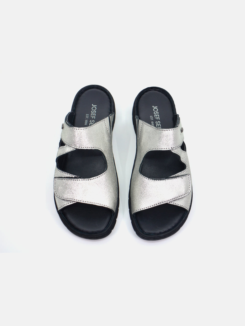 Josef Seibel Women's Slider Sandals #color_Silver