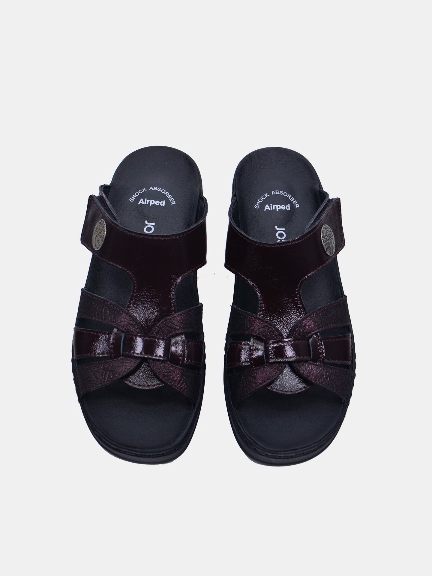 Josef Seibel 08809AR Women's Slider Sandals #color_Maroon