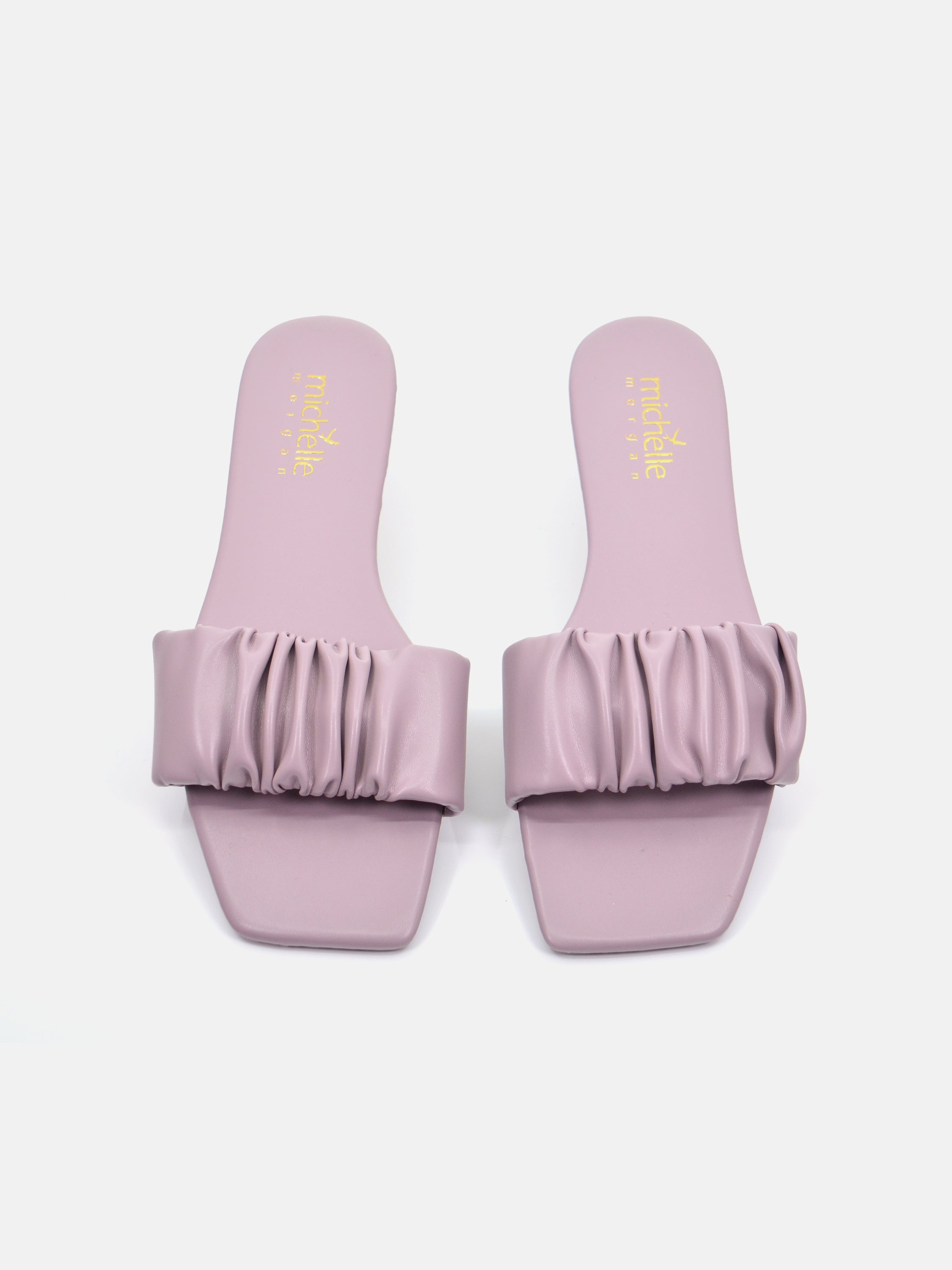 Michelle Morgan 114RJ807 Women's Flat Sandals #color_Purple