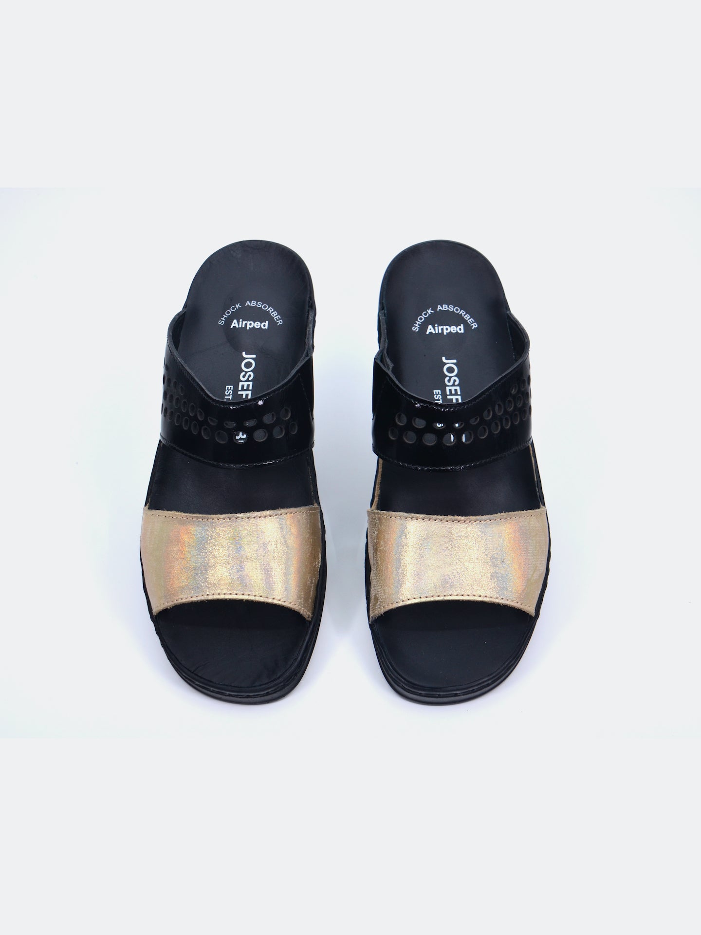 Josef Seibel Women's Flat Sandals #color_Gold