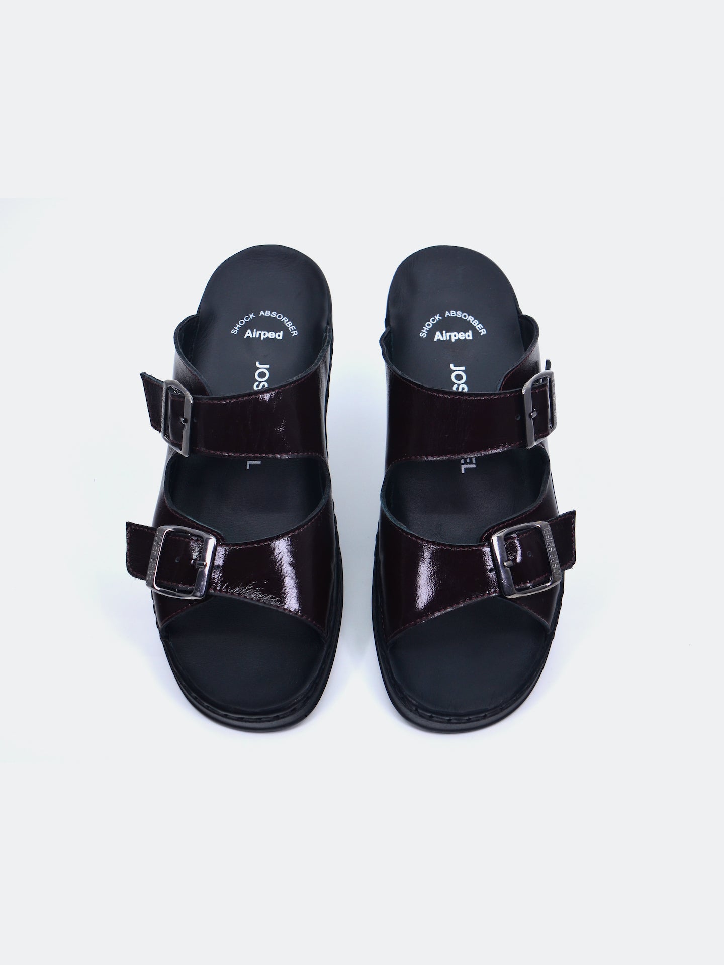 Josef Seibel Women's Flat Sandals #color_Maroon