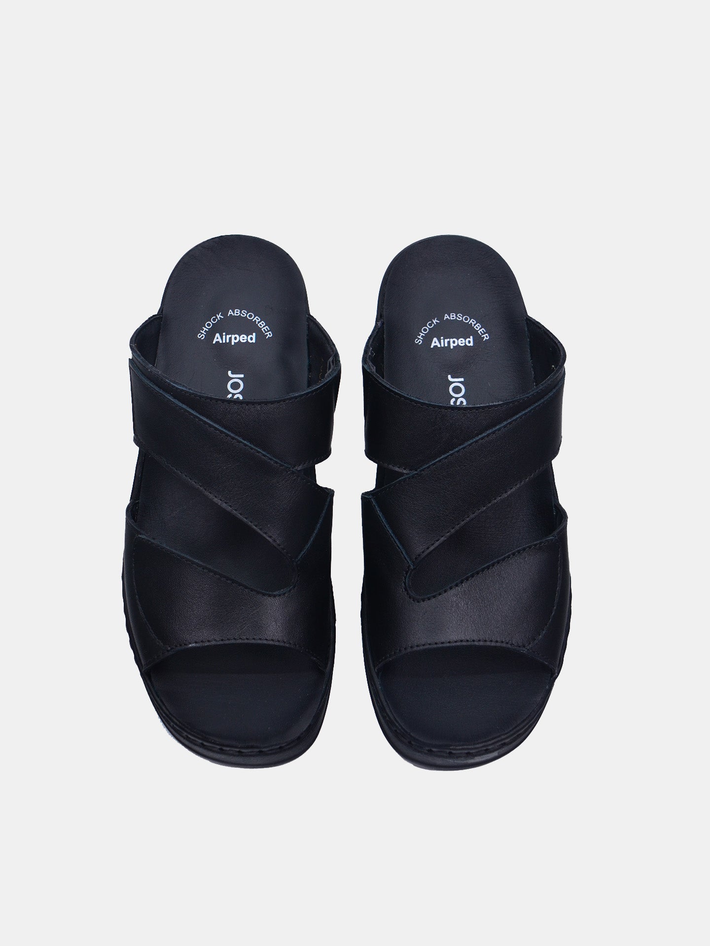 Josef Seibel 08842AR Women's Flat Sandals #color_Black