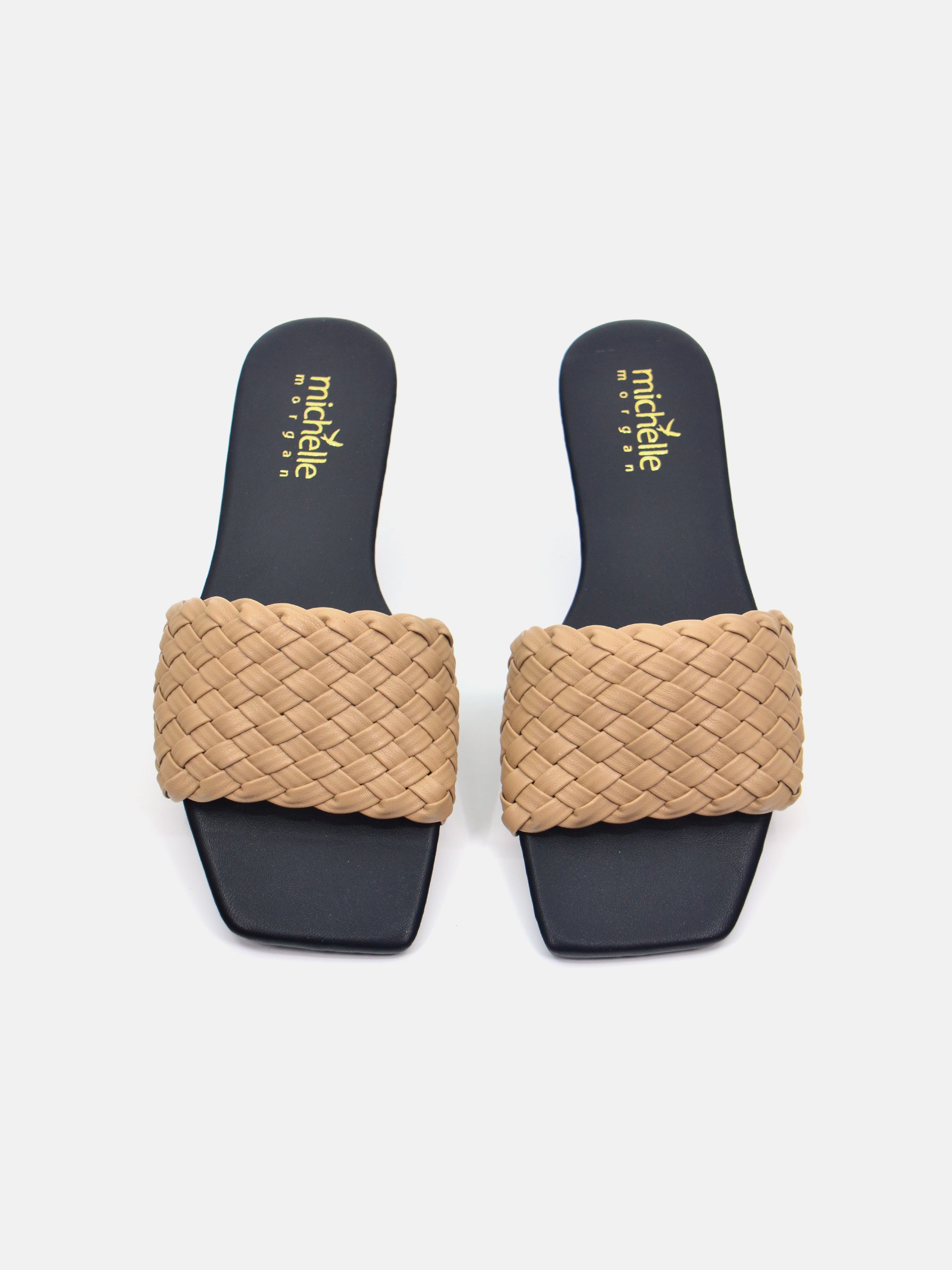 Michelle Morgan 014RJ803 Women's Flat Sandals #color_Yellow