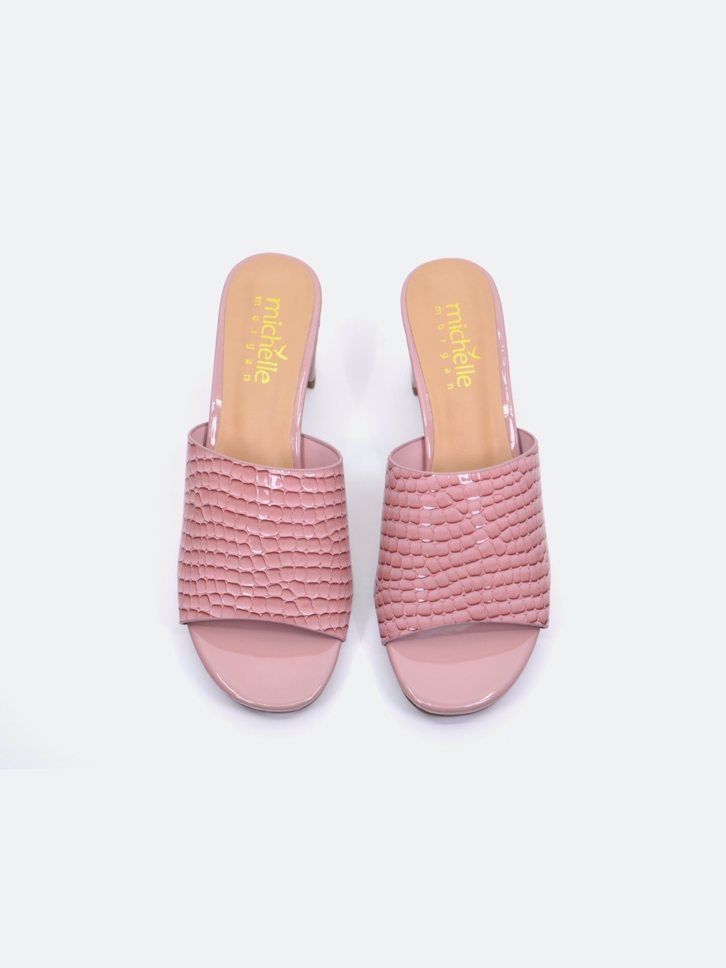 Michelle Morgan 914RJ191 Women's Heeled Sandals #color_Pink
