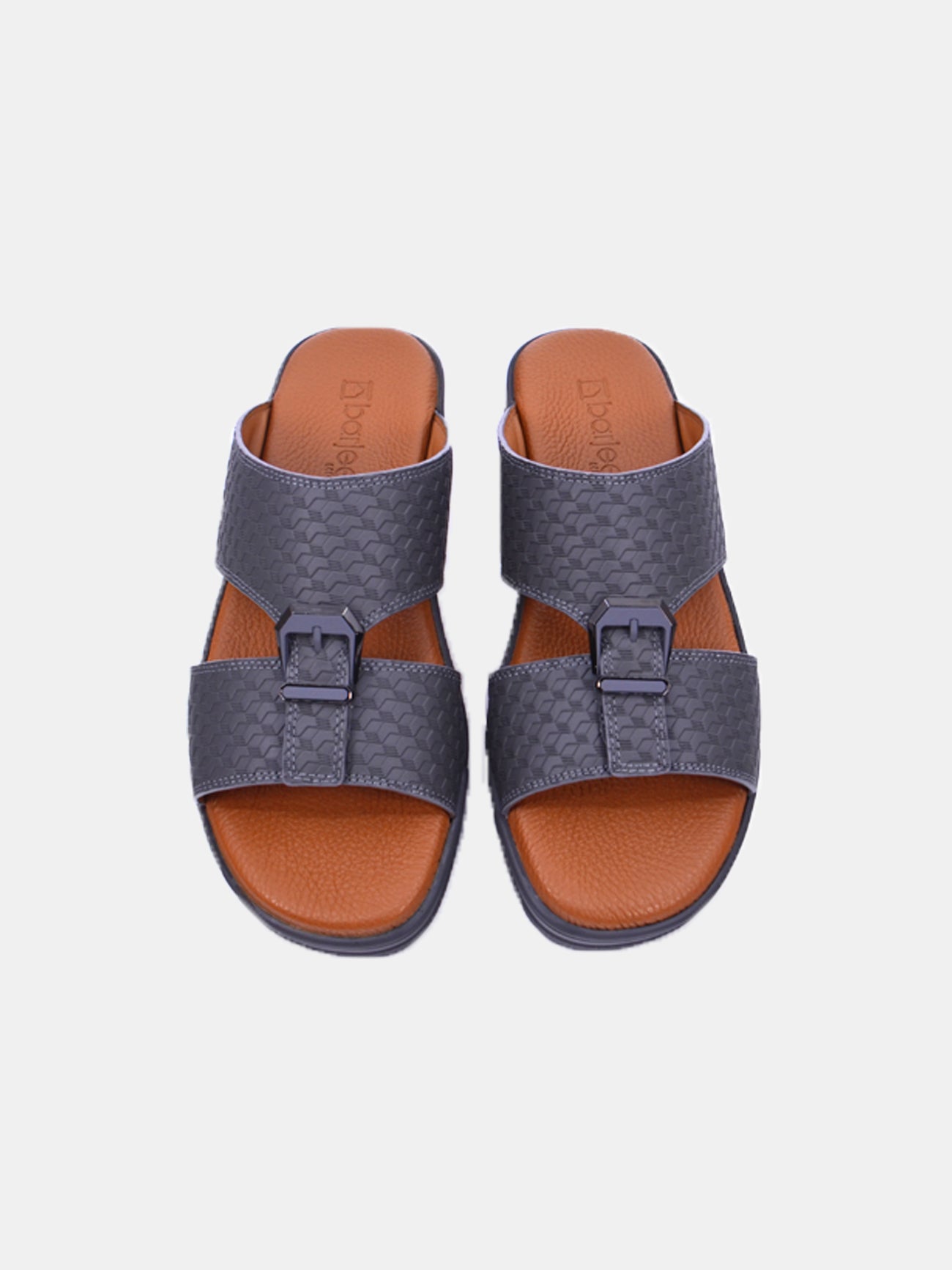 Barjeel Uno BJM 11 Men's Sandals #color_Grey