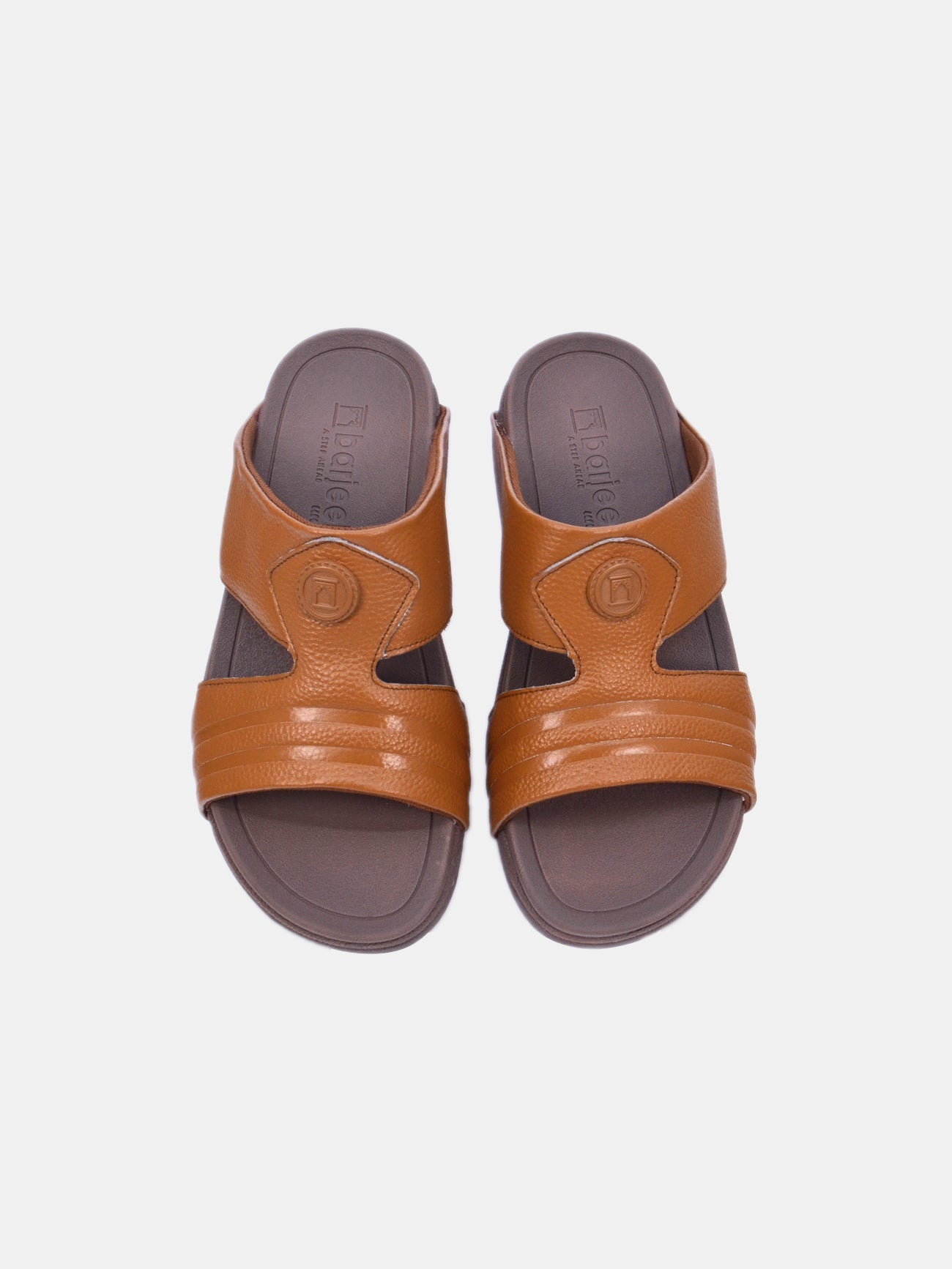 Barjeel Uno 20249 Men's Arabic Sandals #color_Tan