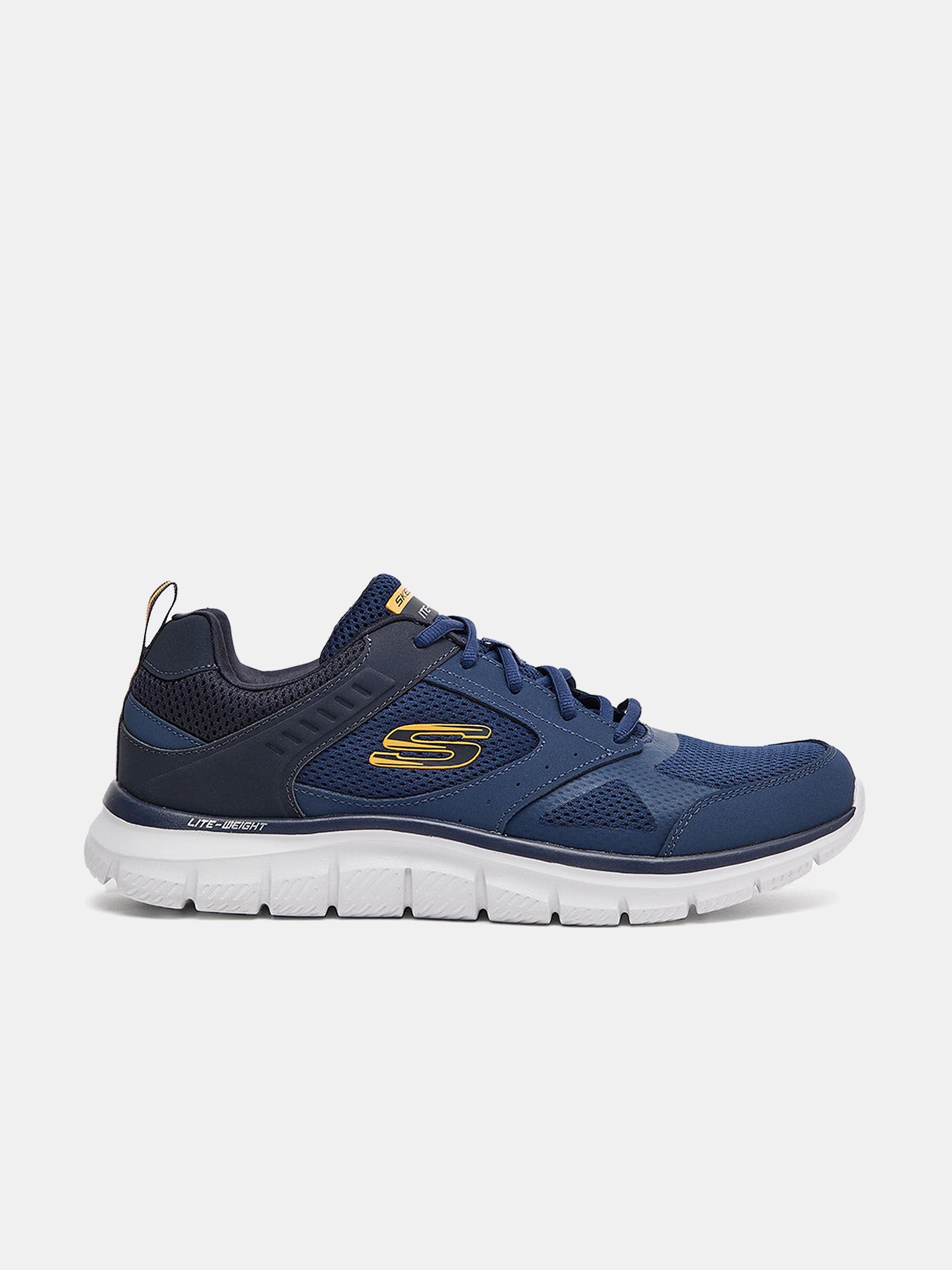 Skechers Men's Track - Syntac Trainers #color_Navy