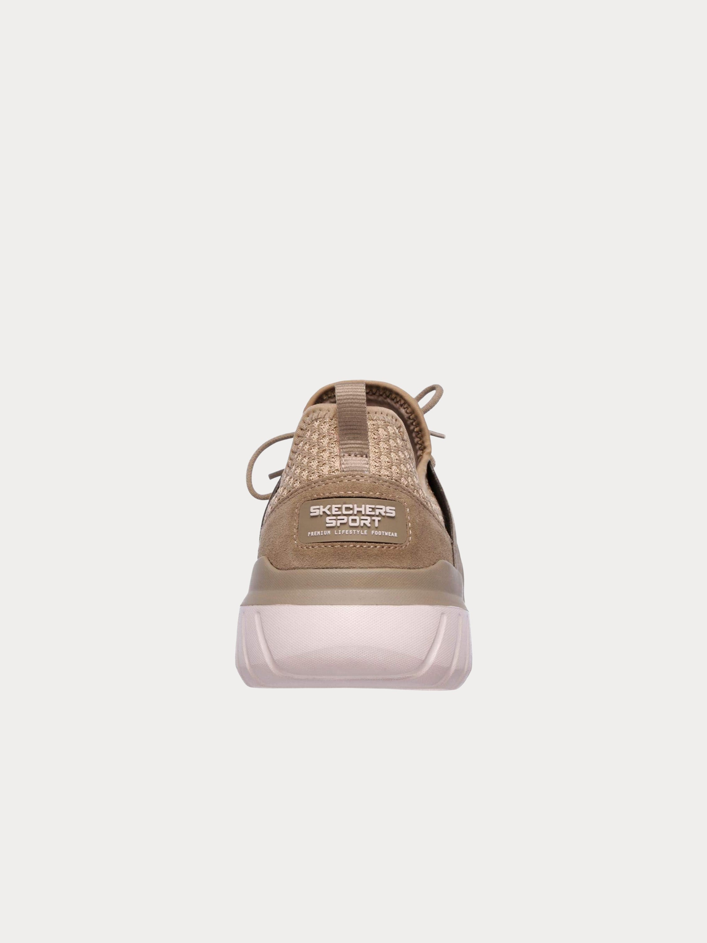 Skechers Men's Rough Cut Trainers #color_Beige