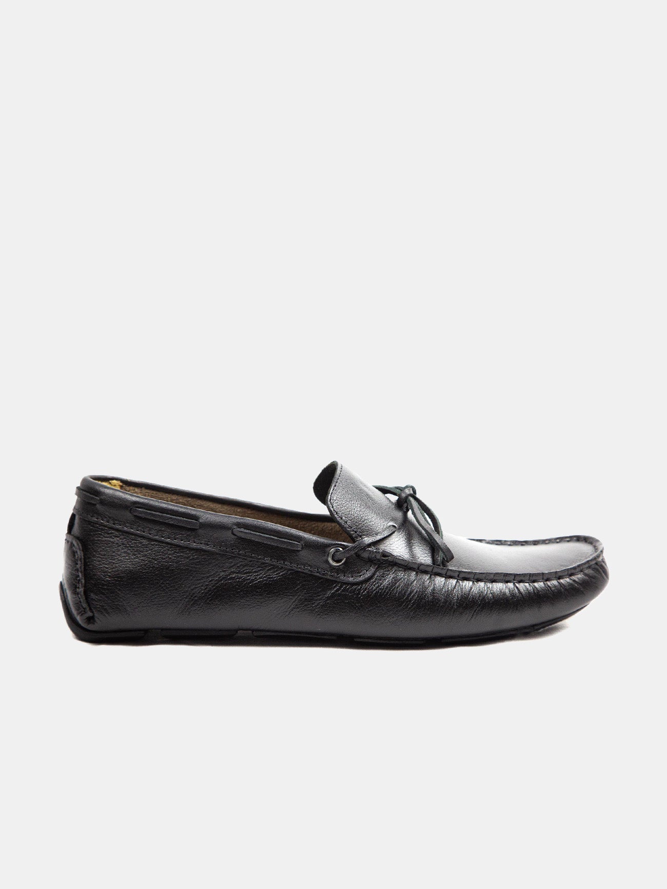 Democrata Laguna Men's Boat Shoes #color_Black
