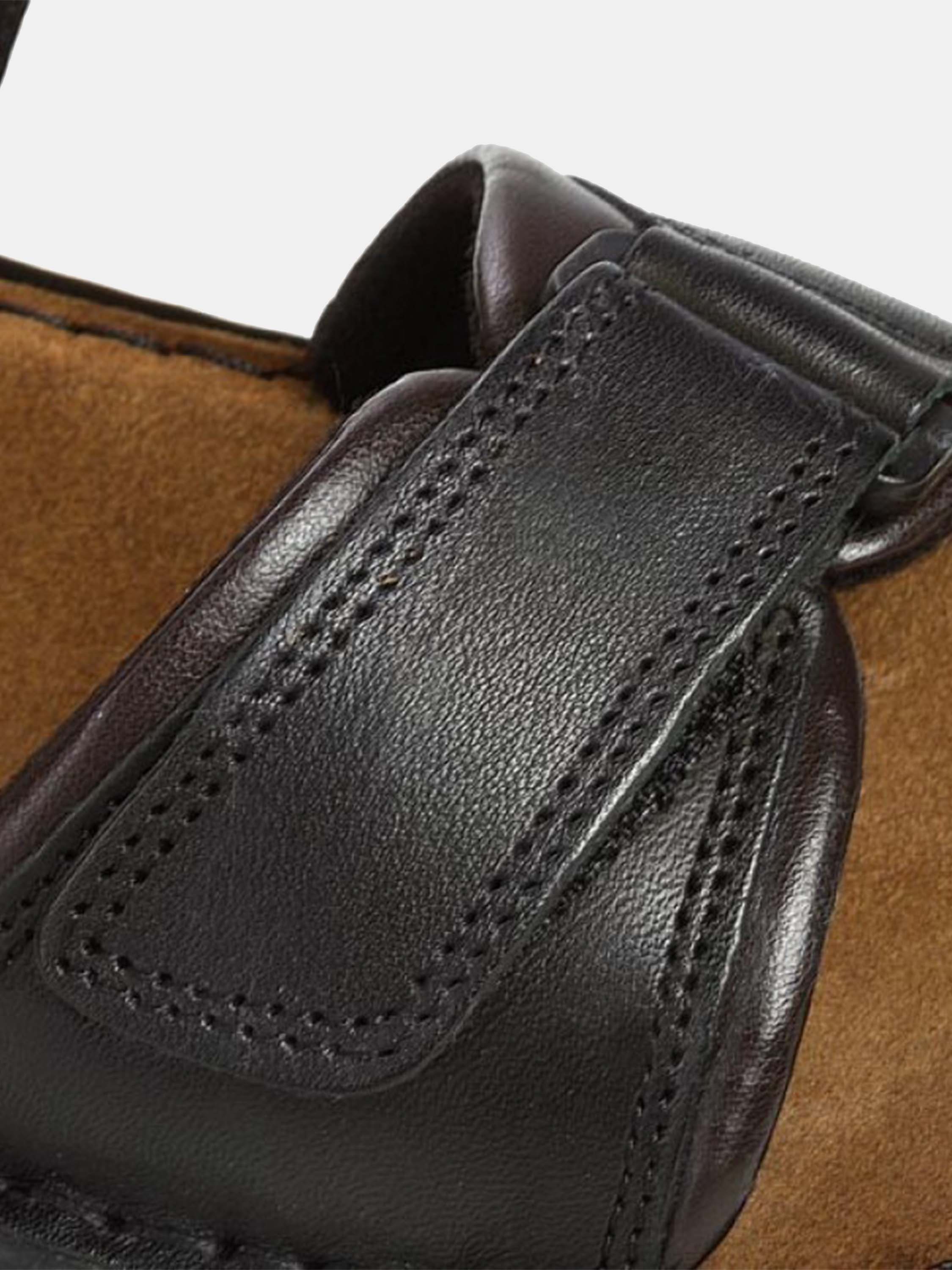 Josef Seibel Men's Rafe Leather Sandals #color_Black