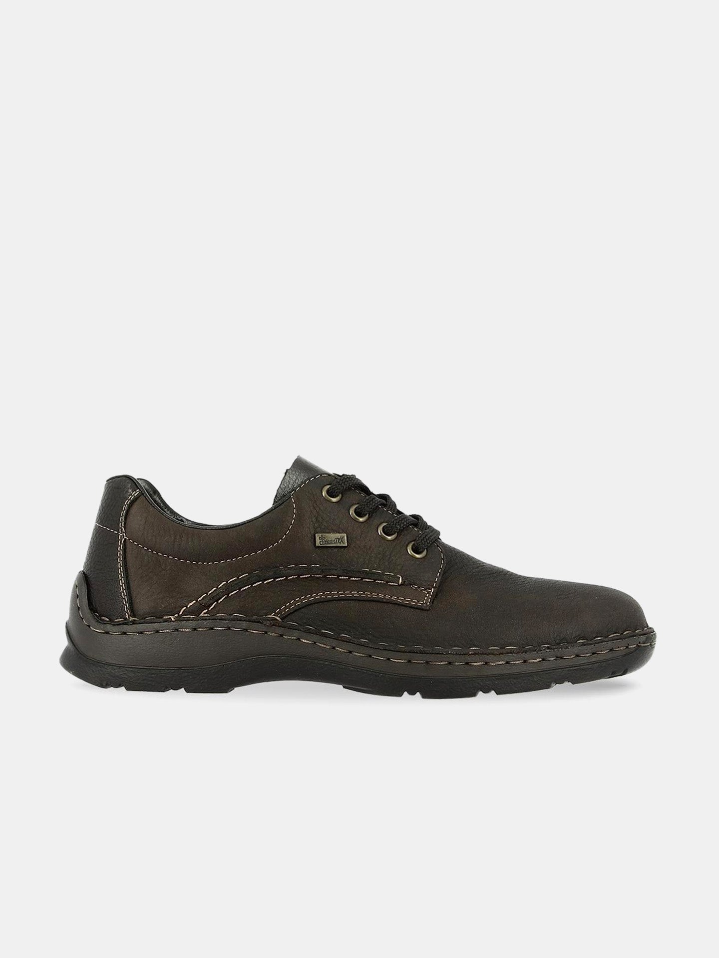 Rieker 05310 Tex Casual Lace Up Leather Shoes #color_Brown