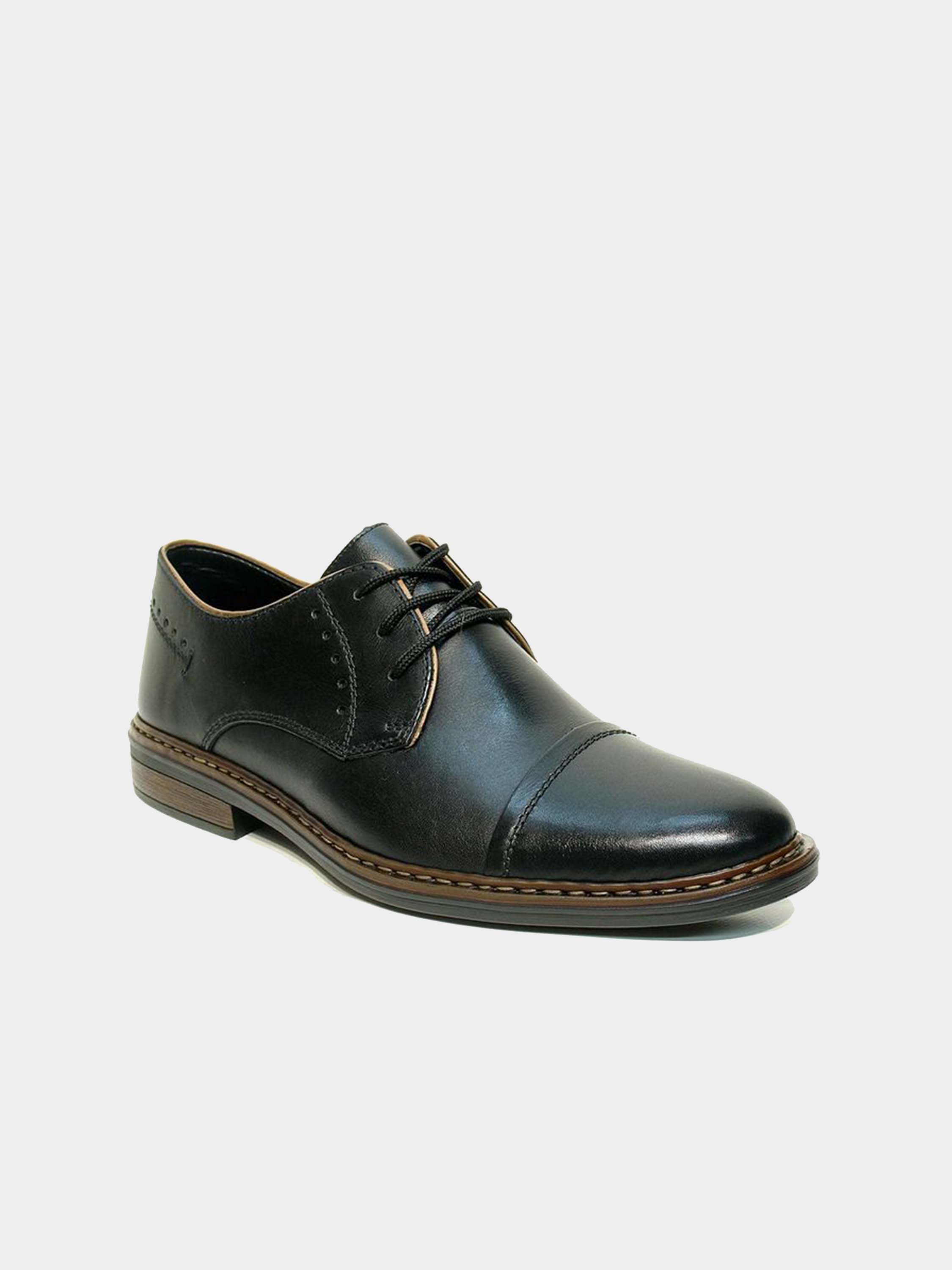 Rieker 17617 Men's Formal Shoes #color_Black