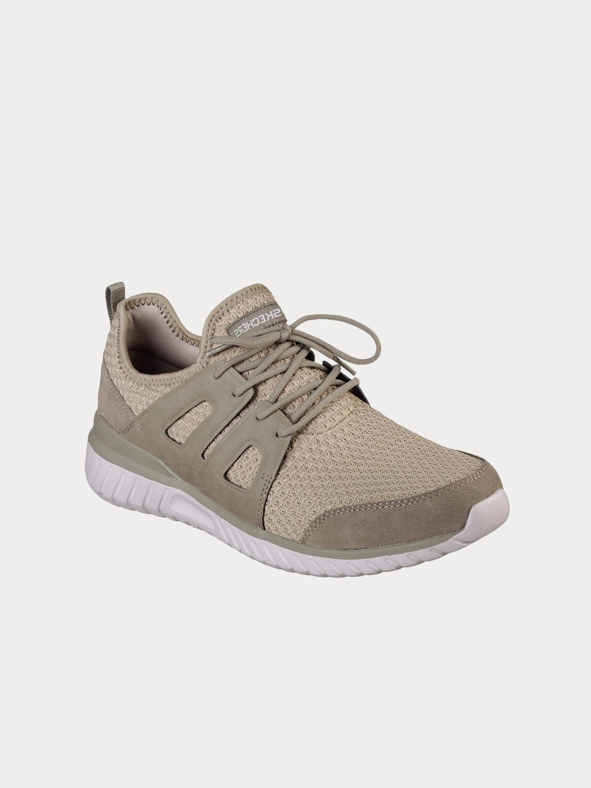 Skechers Men's Rough Cut Trainers #color_Beige