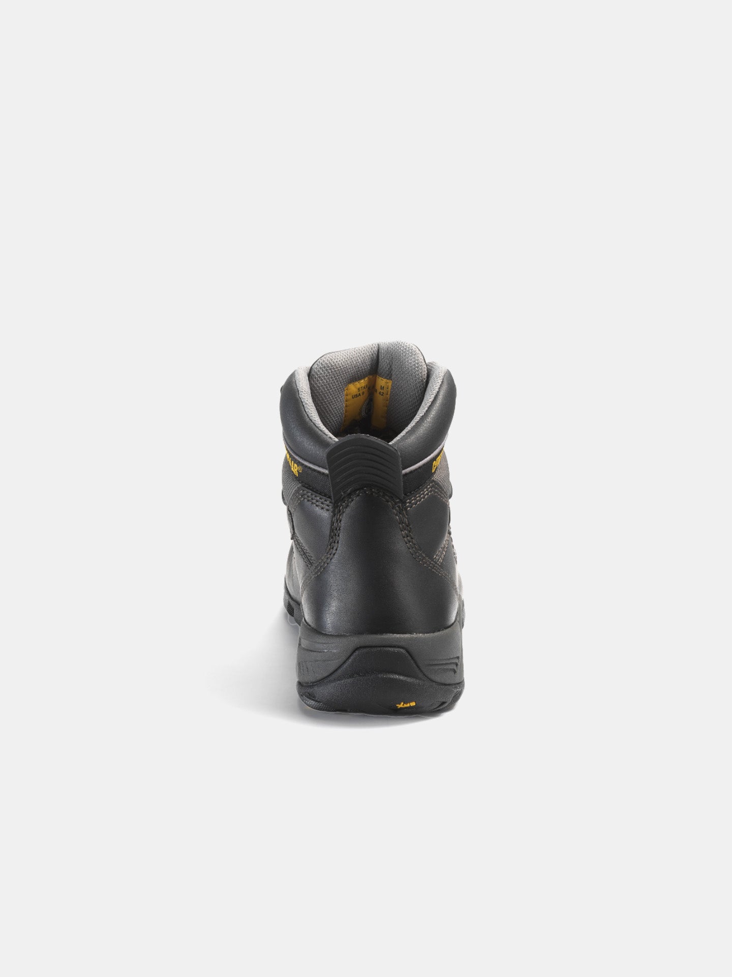 Caterpillar Men's Nitrogen Composite-Toe Work Boots #color_Black